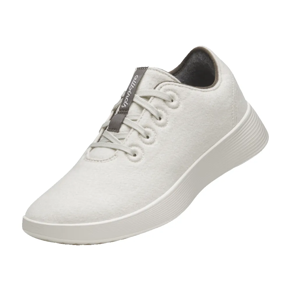 Women's Wool Runner Go - Weathered White (Twilight White Sole) sold by allbirds