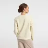 Women's Merino Blend Sweatshirt - Stony Cream Heather sold by allbirds