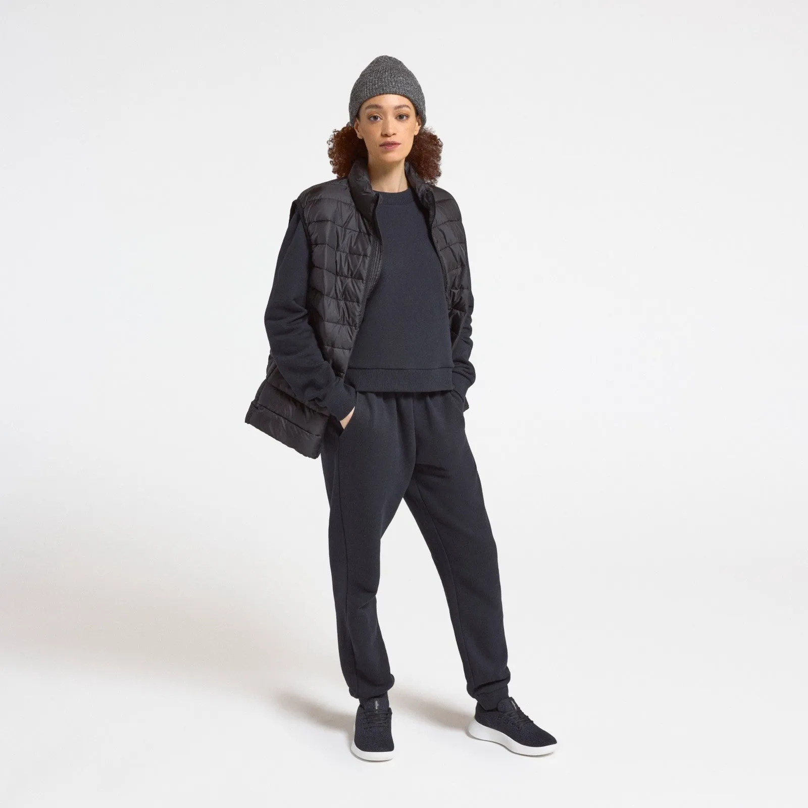 Women's Merino Blend Sweatpant - True Black sold by allbirds product image thumbnail 4