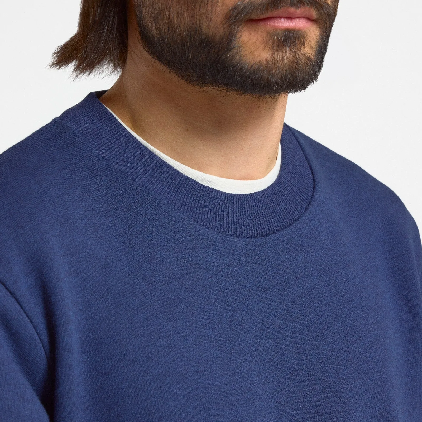 Men's Merino Blend Sweatshirt - Deep Navy sold by allbirds product image thumbnail 3