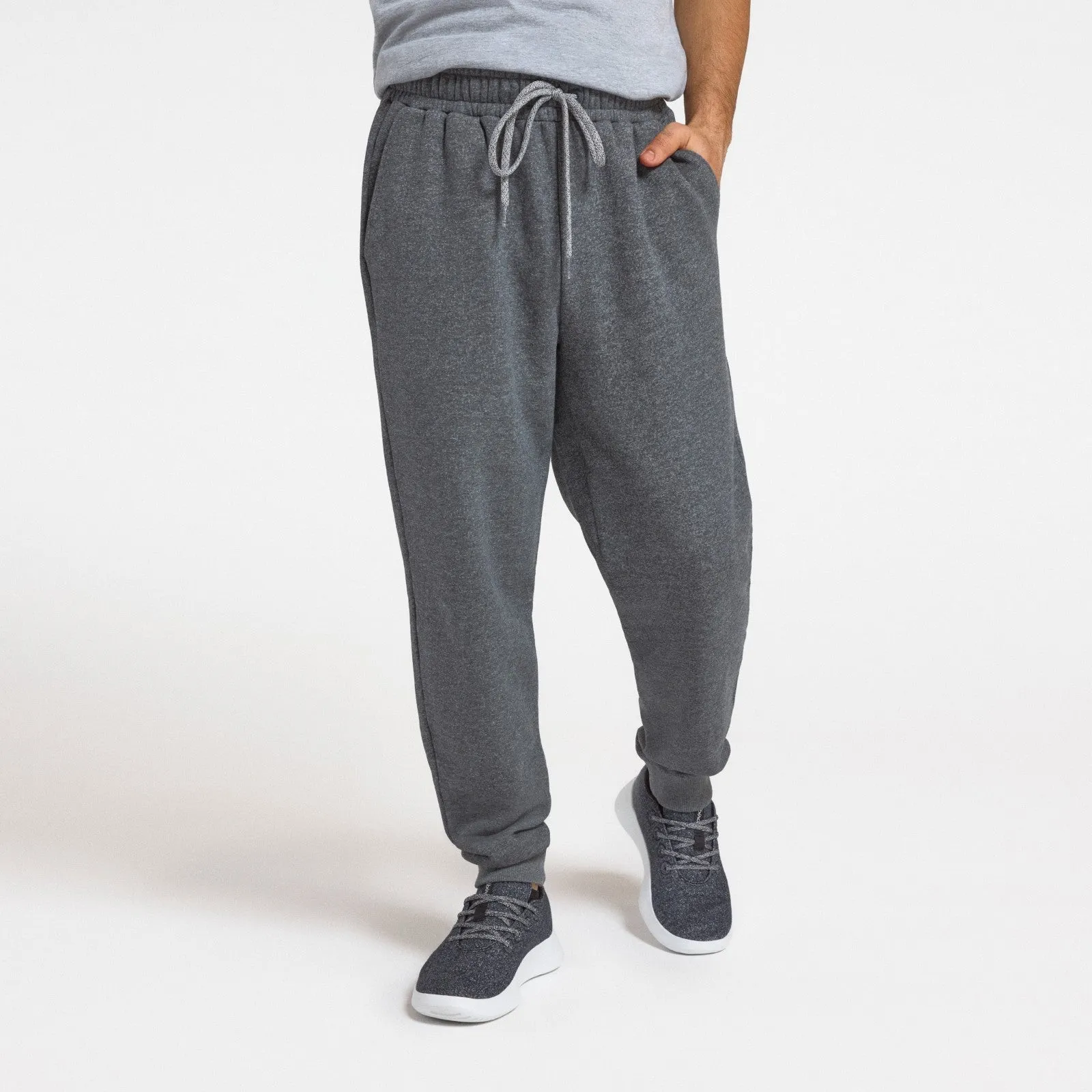 Men's Merino Blend Sweatpant - Natural Grey Heather sold by allbirds