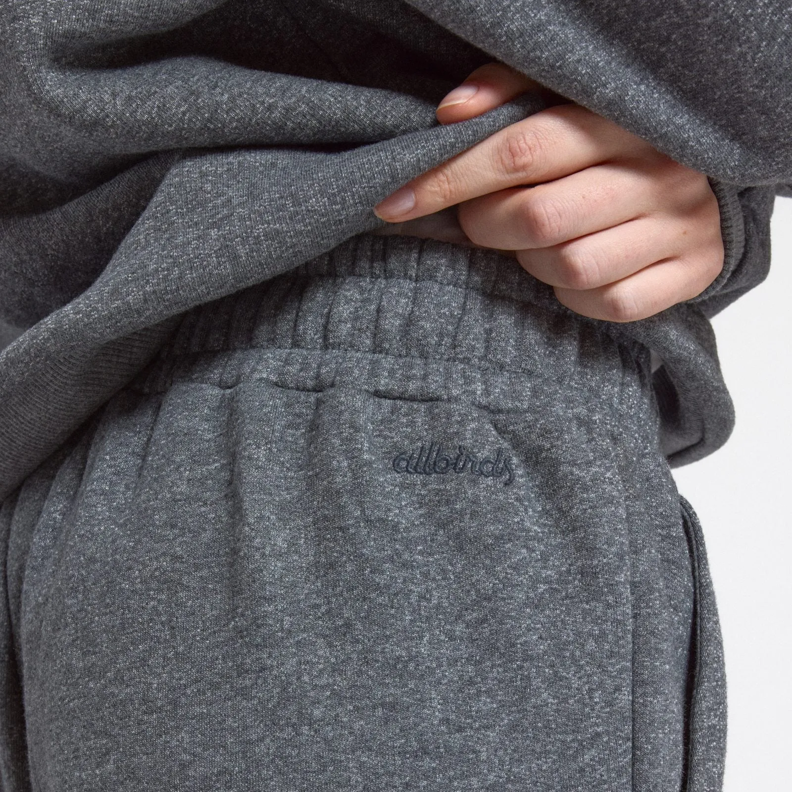 Women's Merino Blend Sweatpant - Natural Grey Heather sold by allbirds product image thumbnail 3