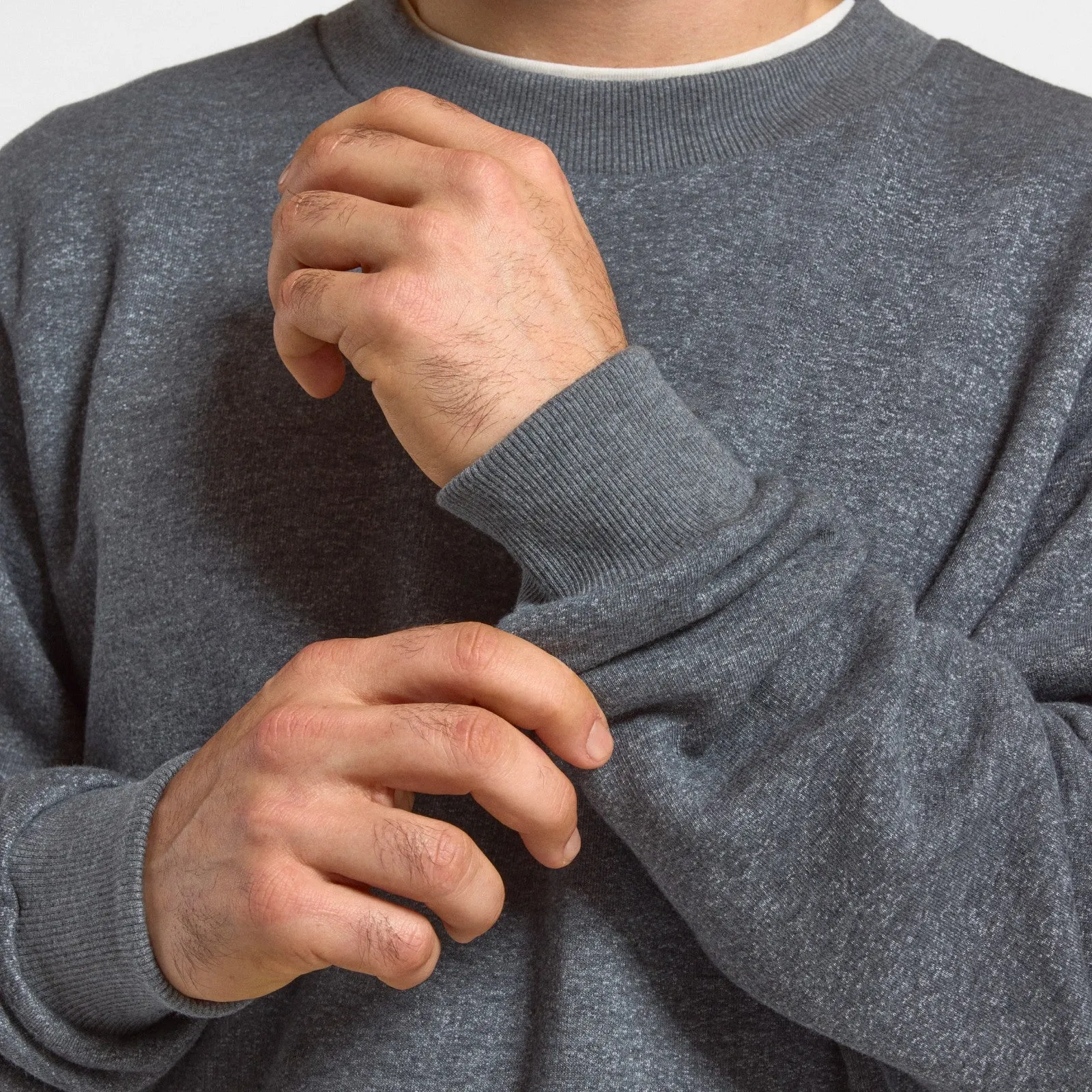 Men's Merino Blend Sweatshirt - Natural Grey Heather sold by allbirds product image thumbnail 4