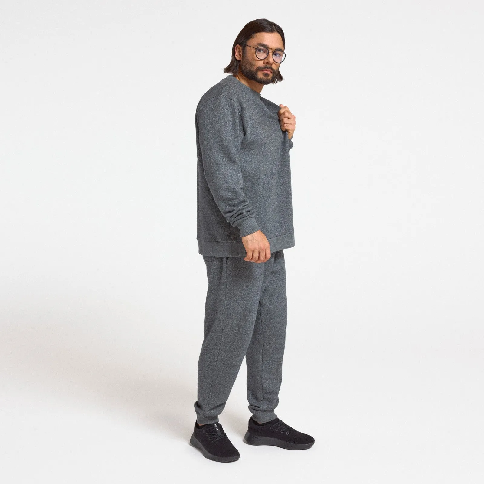 Men's Merino Blend Sweatshirt - Natural Grey Heather sold by allbirds product image thumbnail 5