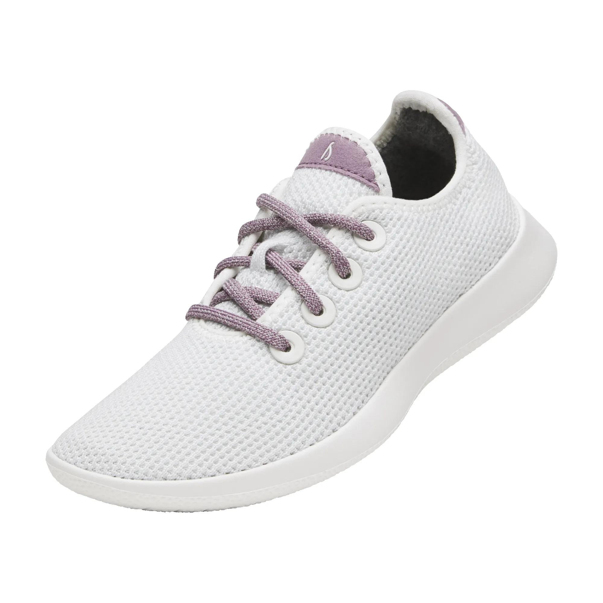 Women's Tree Runner - Blizzard/Hanami Plum (Blizzard Sole) sold by allbirds