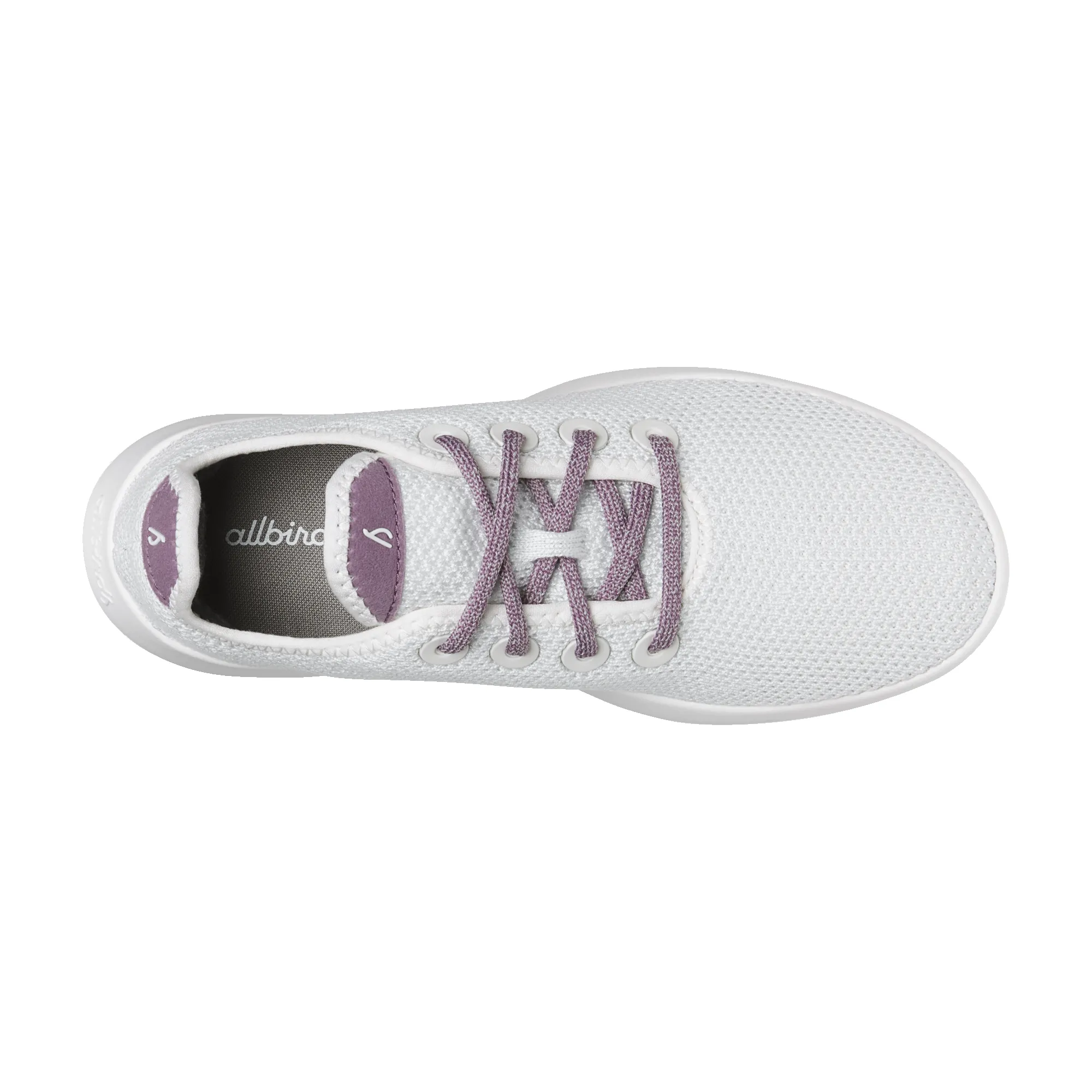 Women's Tree Runner - Blizzard/Hanami Plum (Blizzard Sole) sold by allbirds product image thumbnail 4