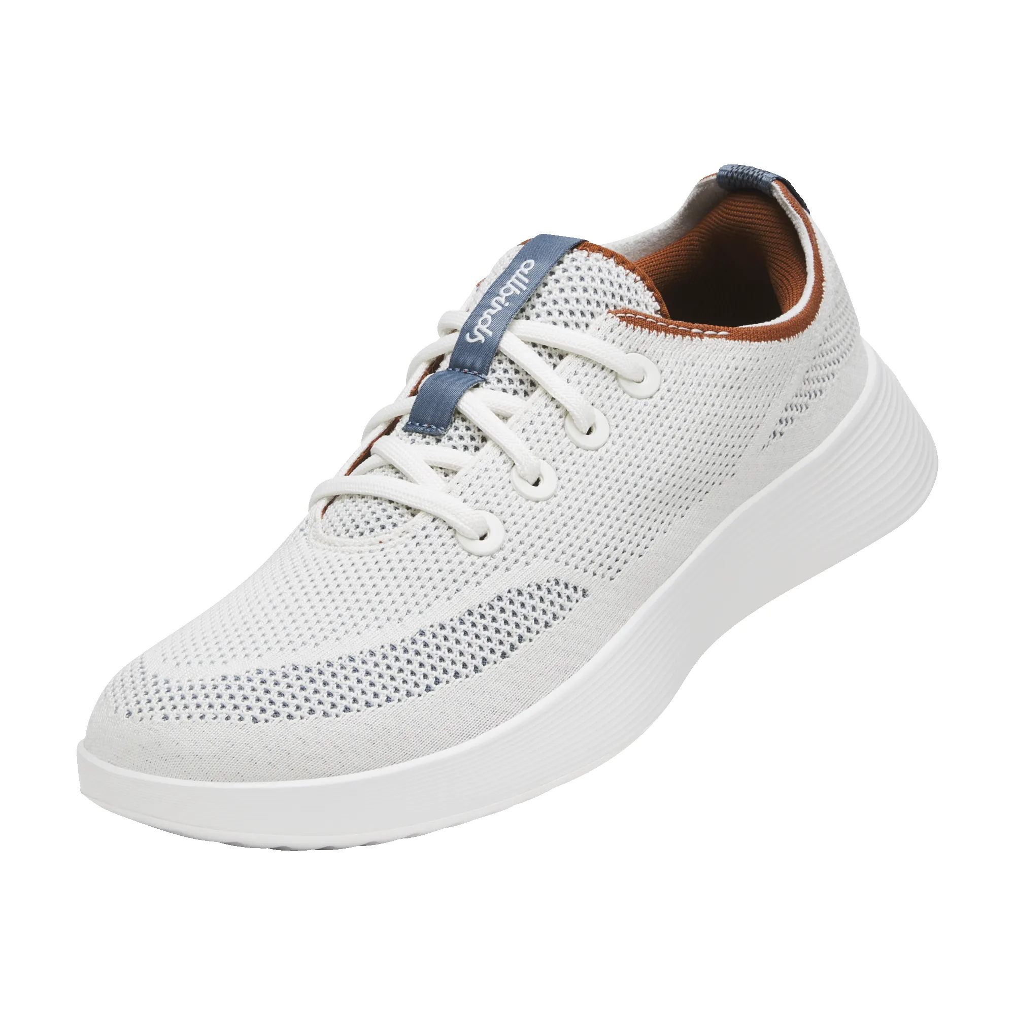 Women's Tree Runner Go - Natural White/Rustic Orange (Blizzard Sole) sold by allbirds