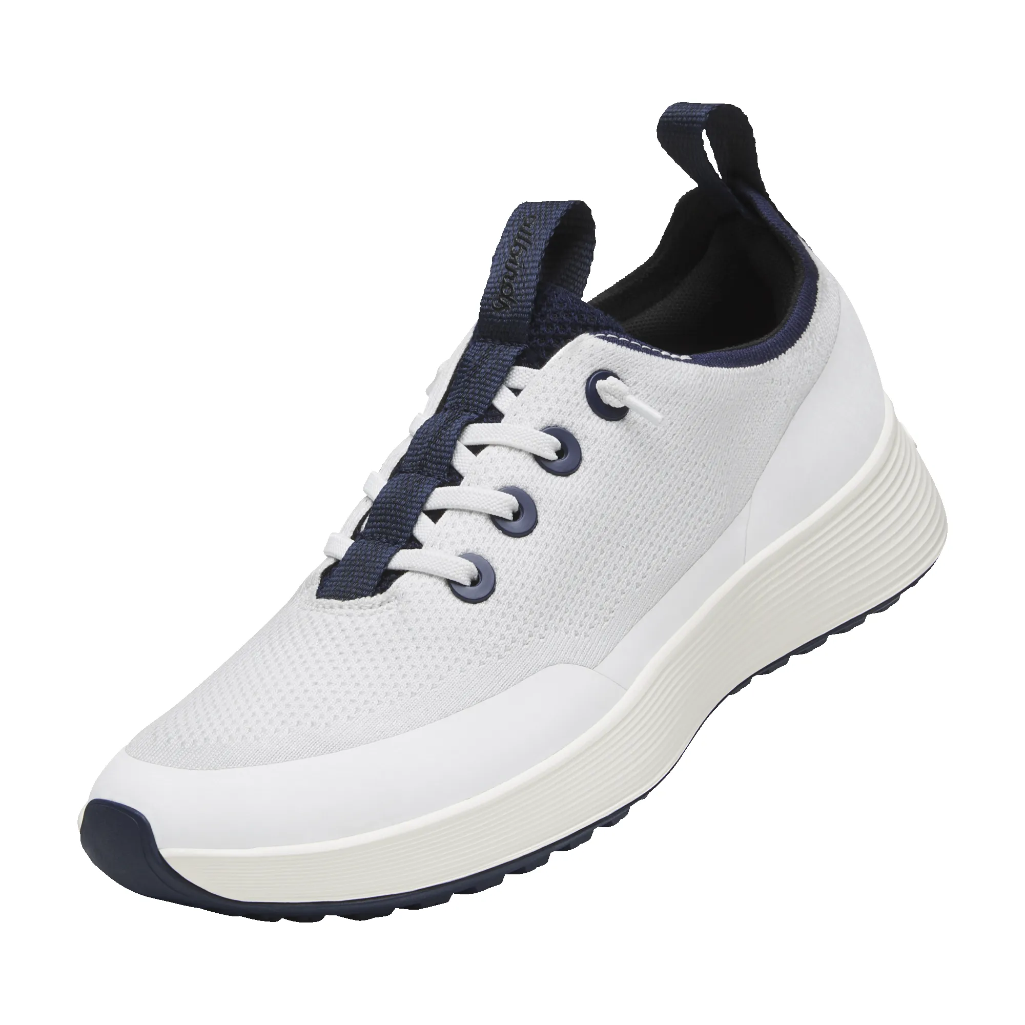 Women's Tree Runner Go - Utility - Blizzard/Deep Navy (Natural White Sole) sold by allbirds