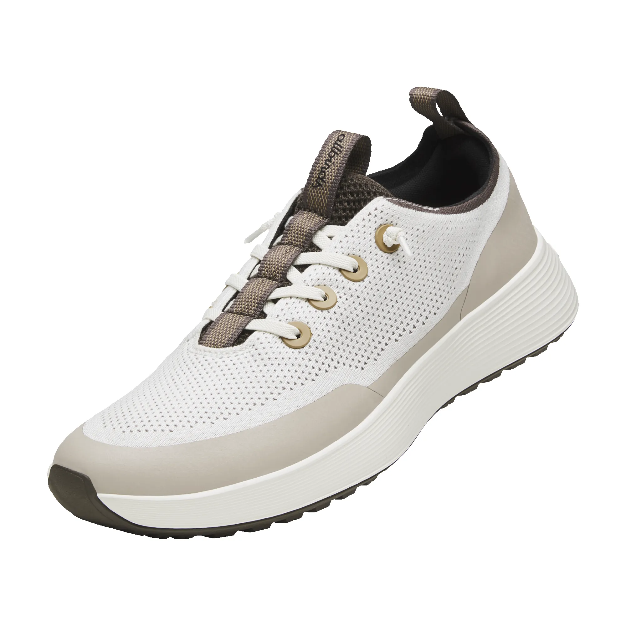 Men's Tree Runner Go - Utility - Natural White/Rustic Brown (Natural White Sole) sold by allbirds