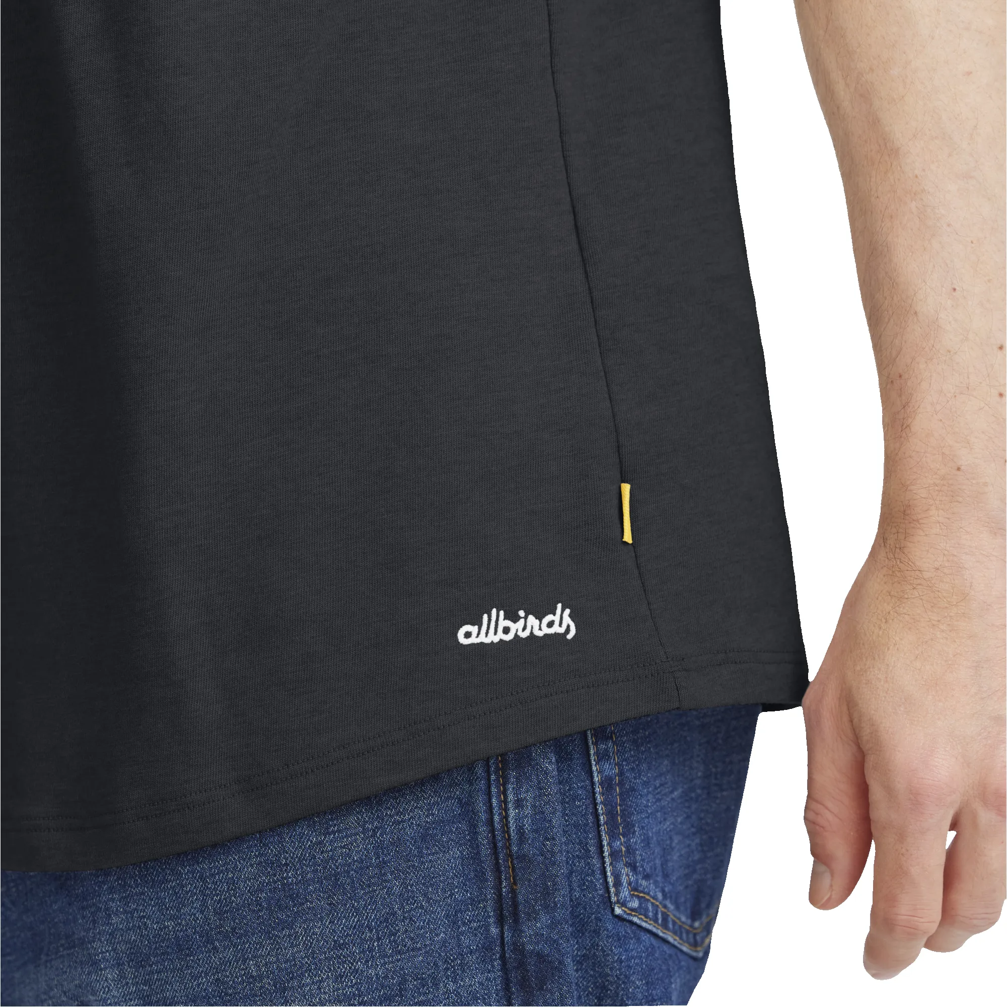 Men's Soft Merino Tee - True Black sold by allbirds product image thumbnail 4