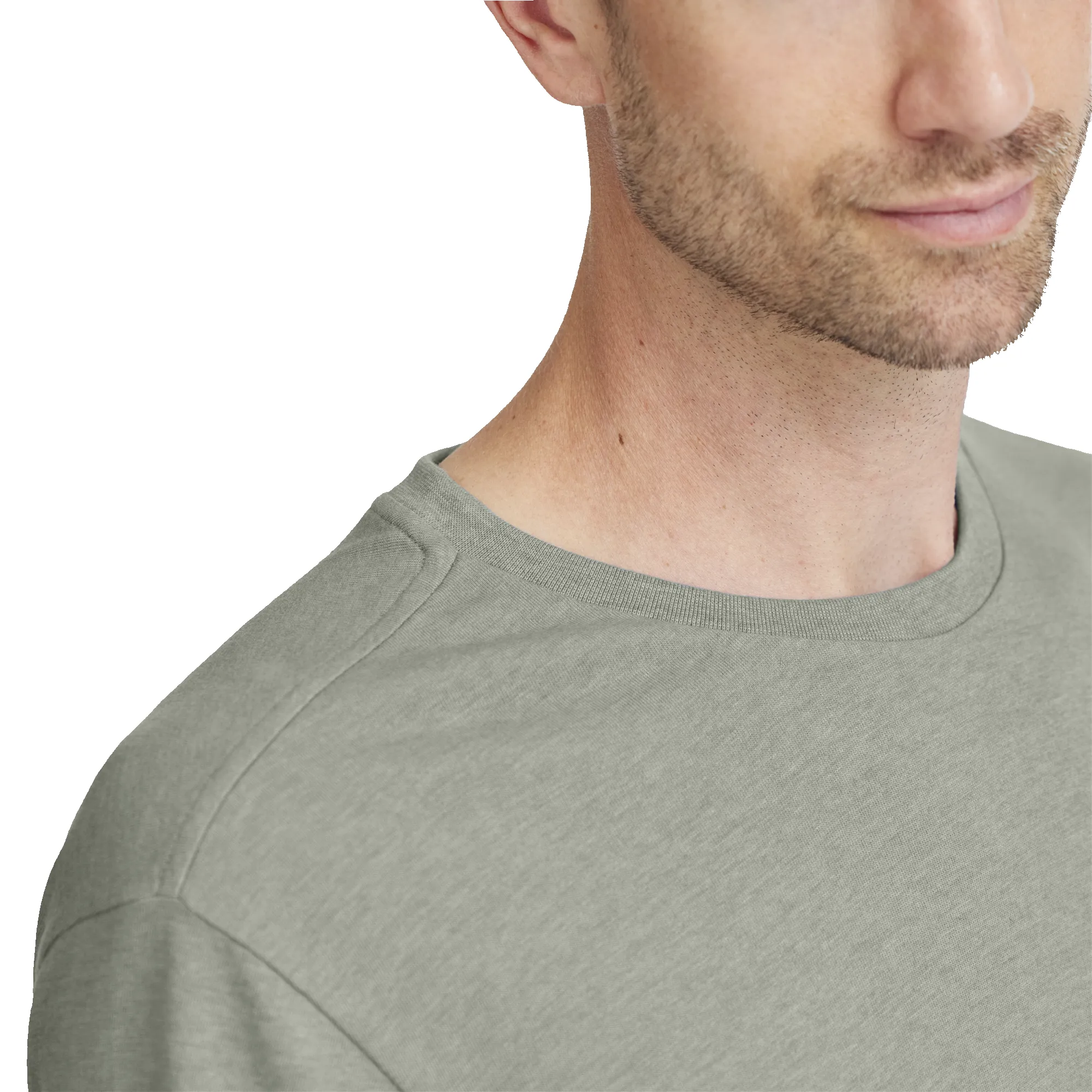 Men's Soft Merino Tee - Hazy Pine sold by allbirds product image thumbnail 2