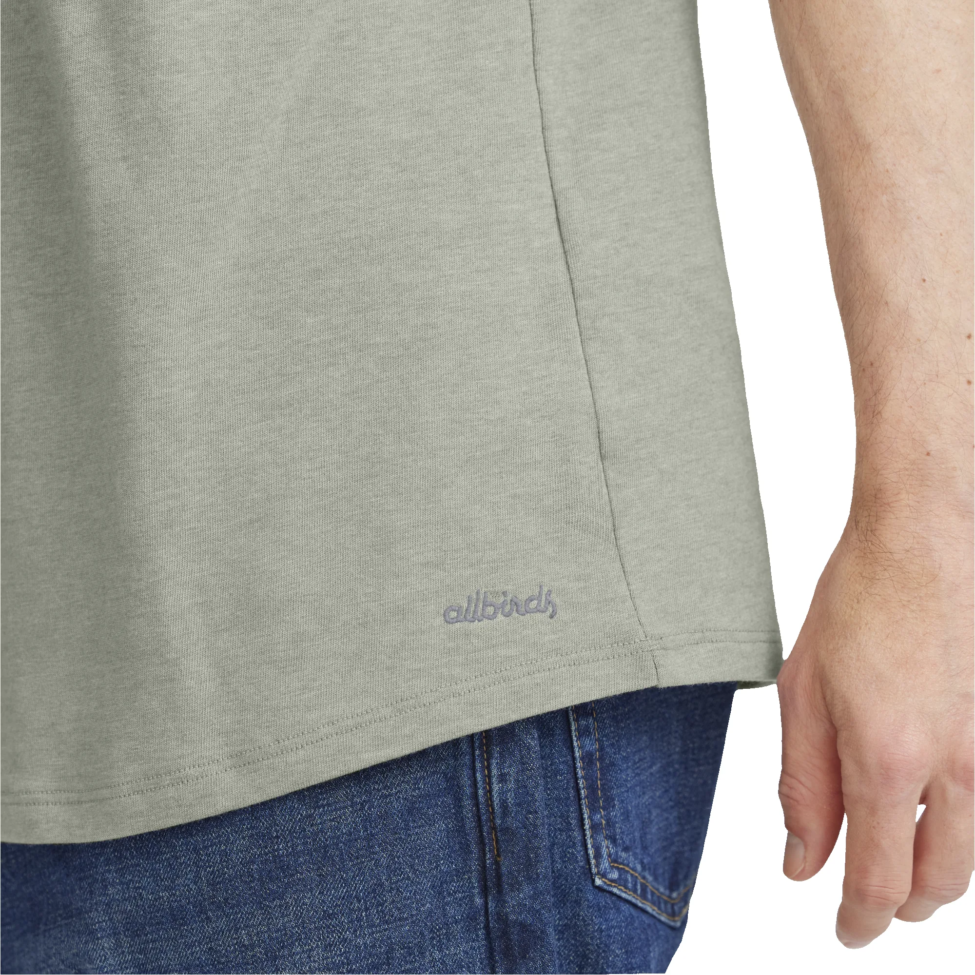 Men's Soft Merino Tee - Hazy Pine sold by allbirds product image thumbnail 4