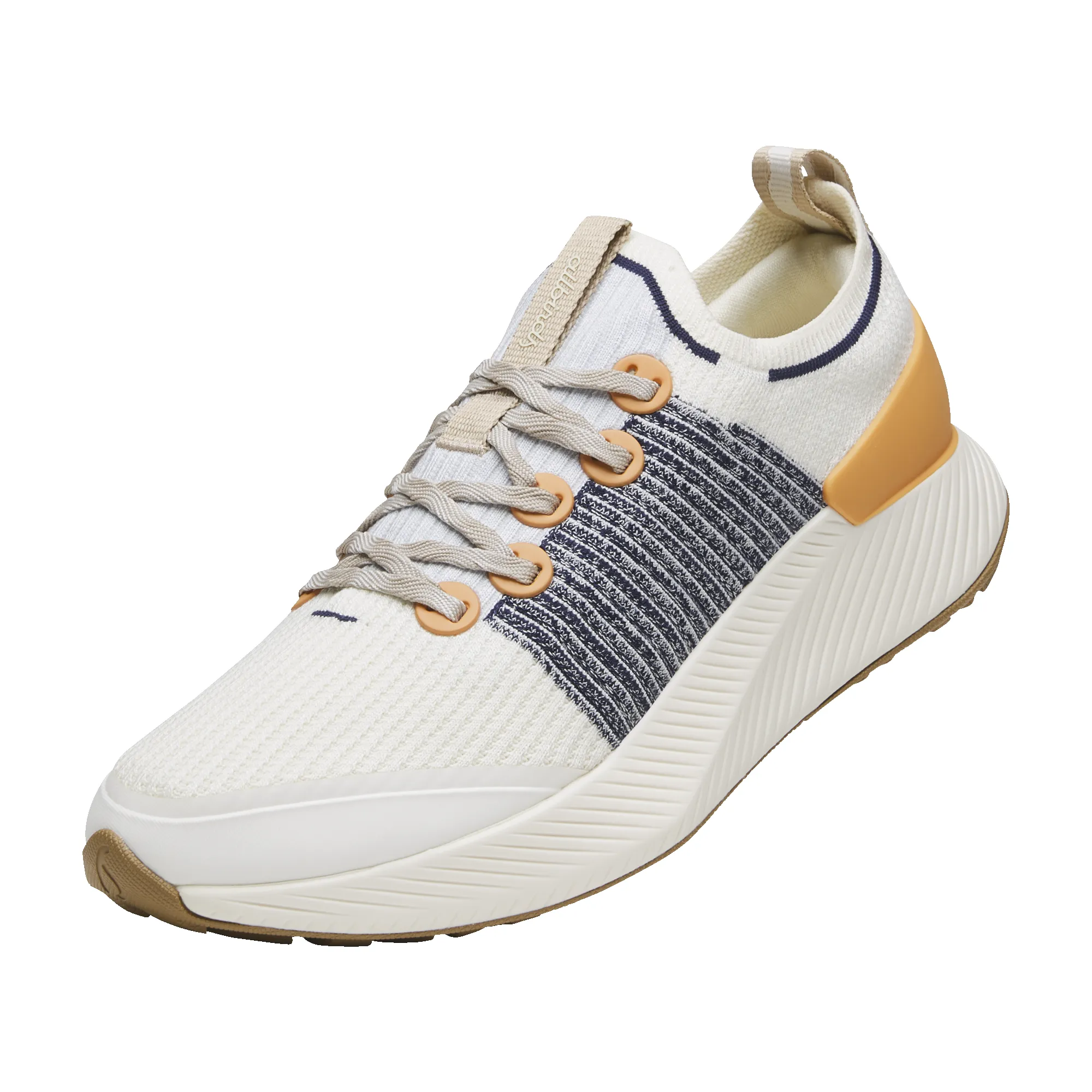 Women's Tree Gliders - Natural White/Hanami Orange (Twilight White Sole) sold by allbirds
