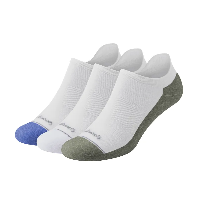 Anytime Ankle Sock 3-Pack - Blizzard/Royal Blue/Thunder Green sold by allbirds
