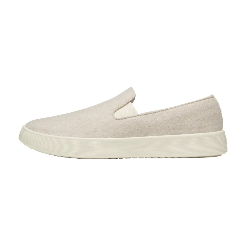 Women's Wool Cruiser Slip On - Rugged Beige (Stony Cream Sole) sold by allbirds