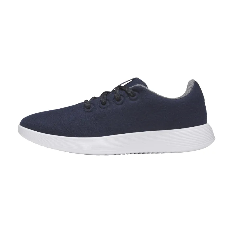 Women's Wool Runner NZ - Dark Navy (Blizzard Sole) sold by allbirds