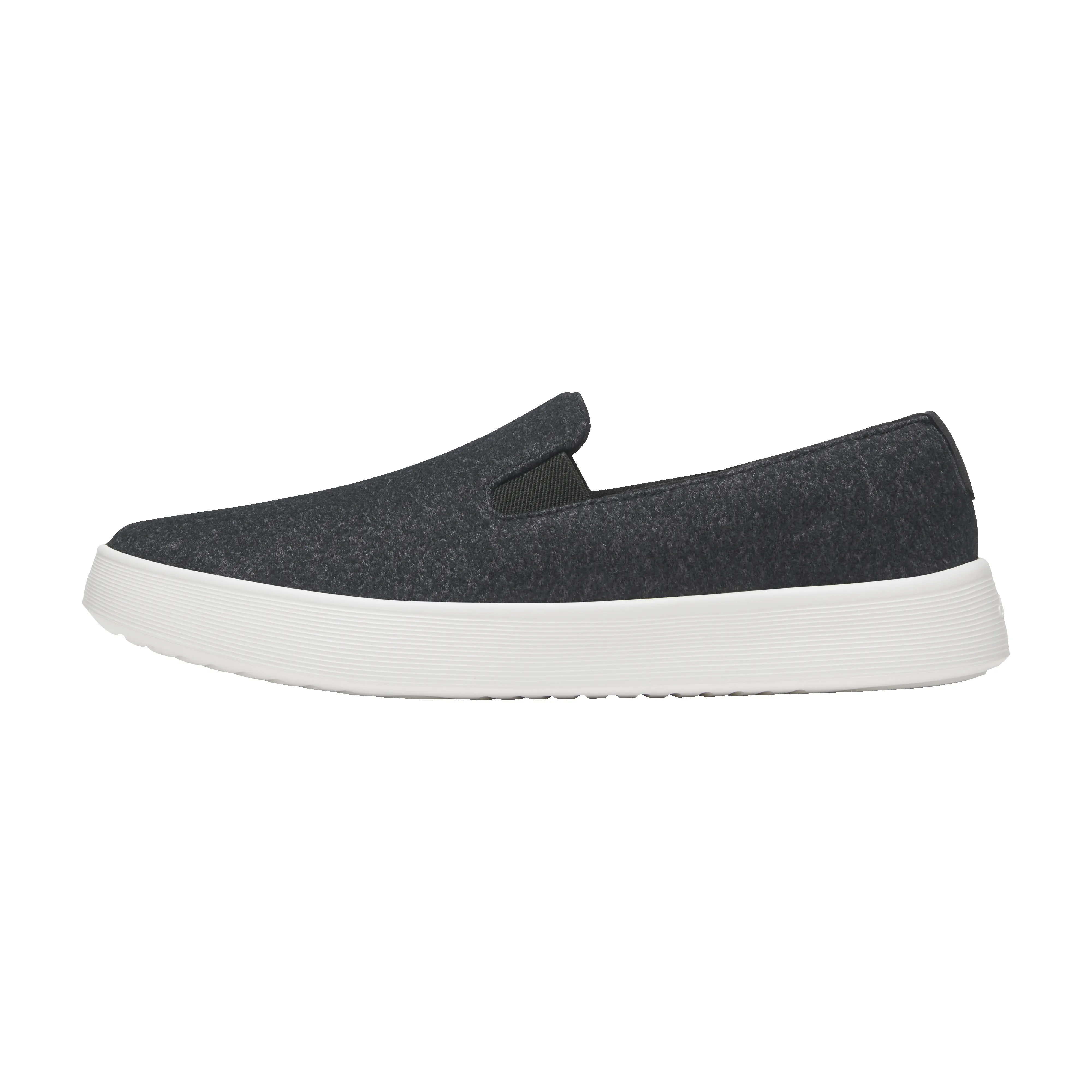Women's Wool Cruiser Slip On - Natural Black (Blizzard Sole) sold by allbirds