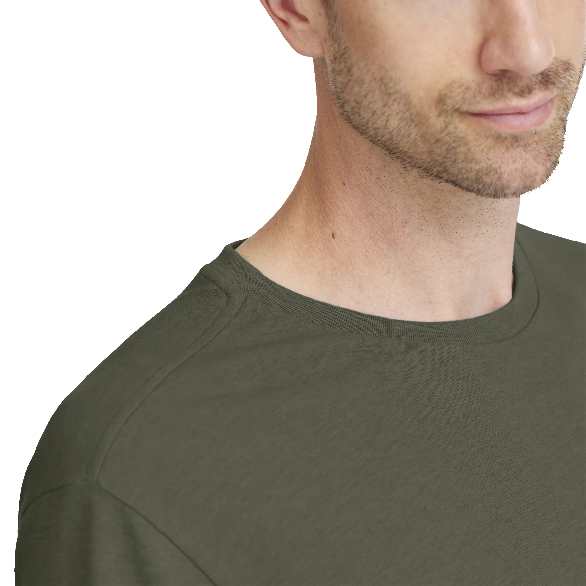 Men's Soft Merino Tee - Thunder Green sold by allbirds product image thumbnail 2