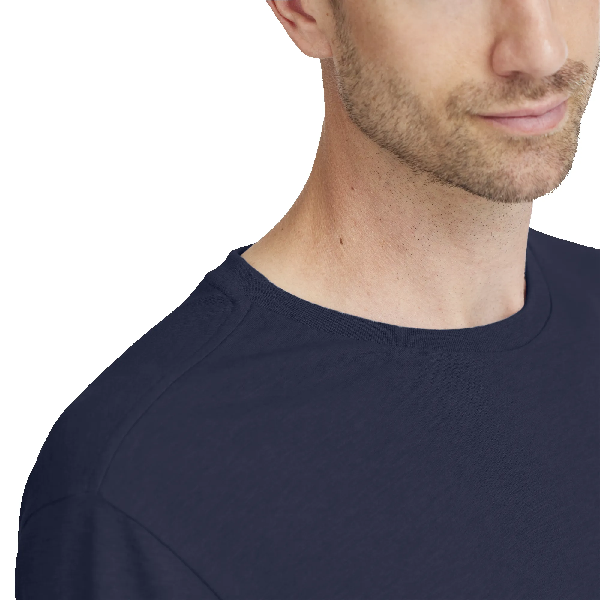 Men's Soft Merino Tee - Deep Navy sold by allbirds product image thumbnail 2