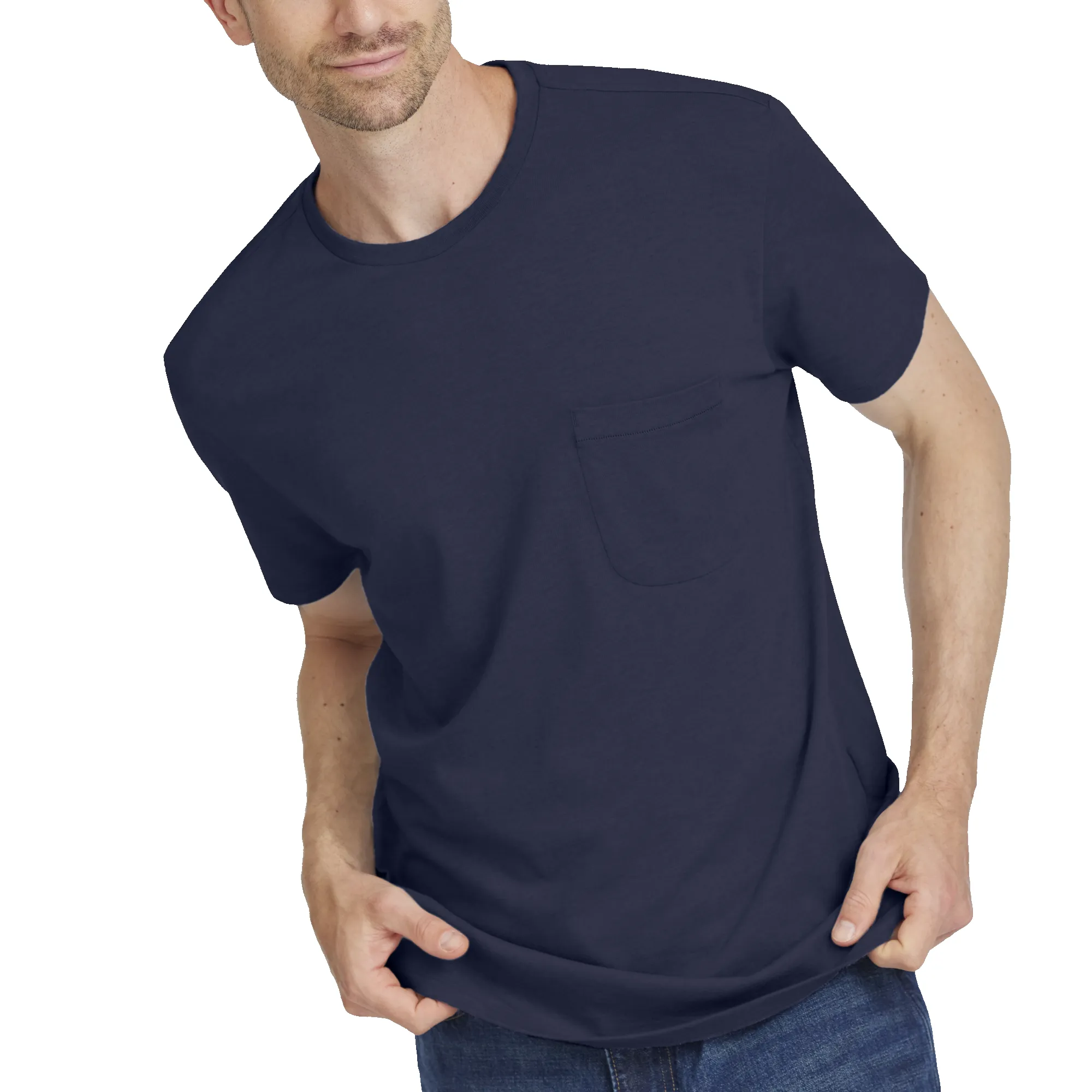 Men's Soft Merino Tee - Deep Navy sold by allbirds product image thumbnail 3