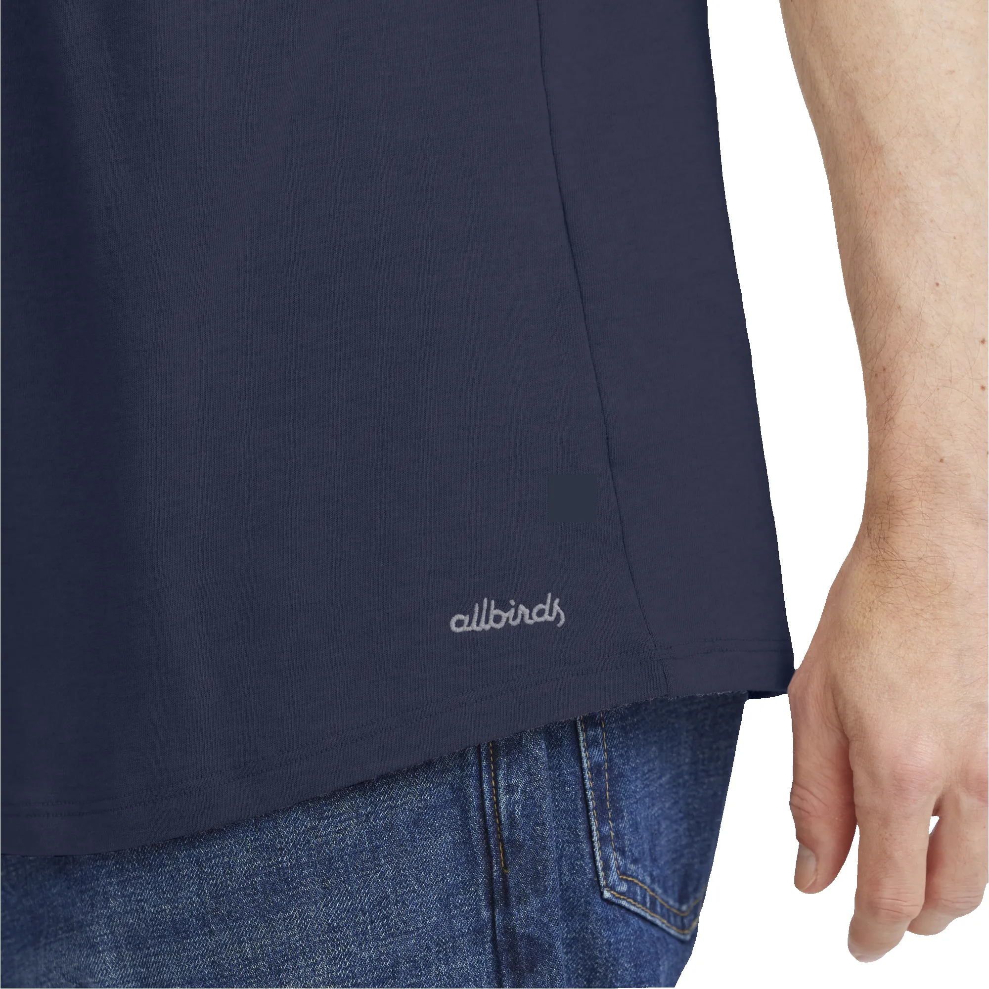 Men's Soft Merino Tee - Deep Navy sold by allbirds product image thumbnail 4