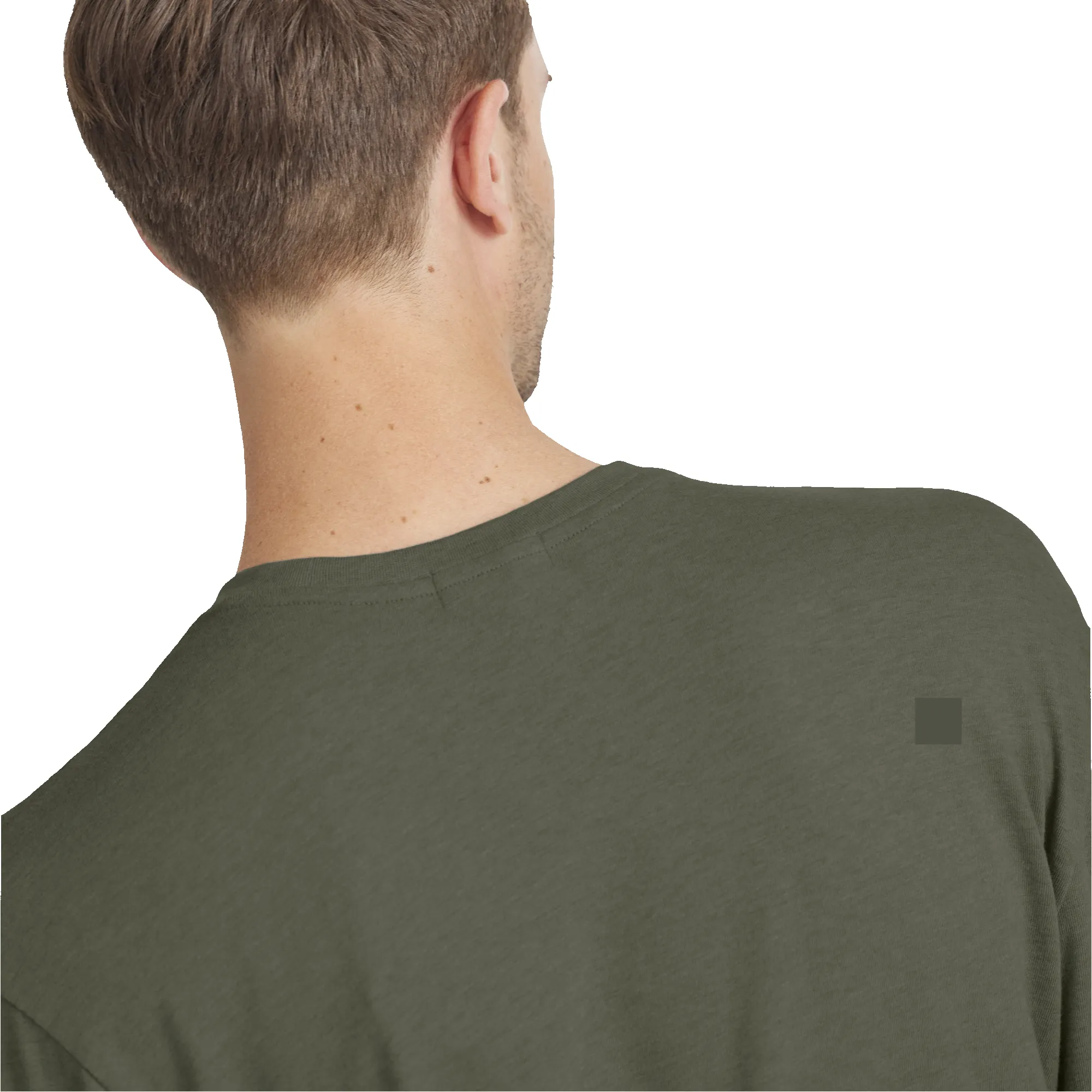 Men's Soft Merino Long Sleeve Tee - Thunder Green sold by allbirds product image thumbnail 3