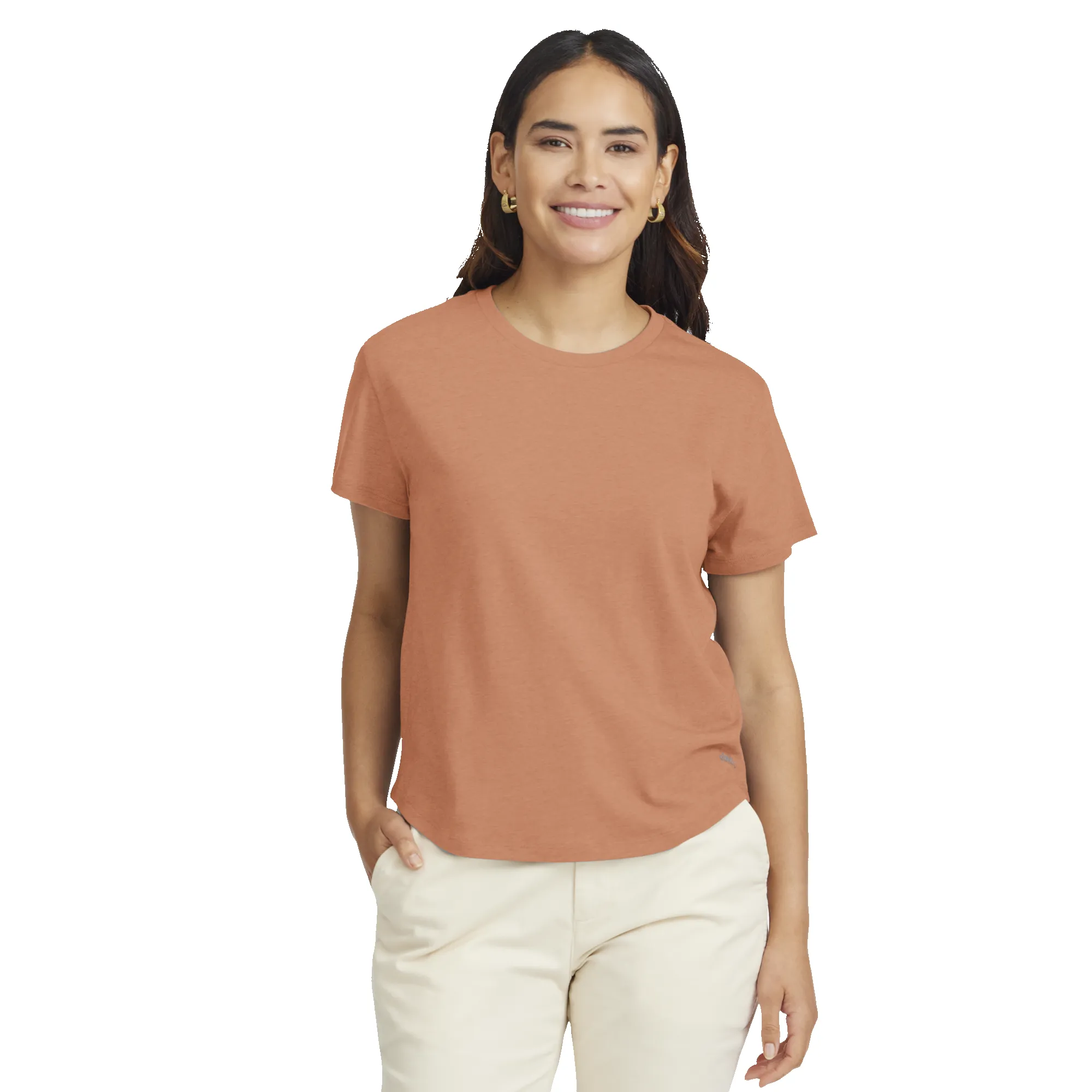 Women's Soft Merino Tee - Sienna Blush sold by allbirds