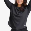 Women's Soft Merino Long Sleeve Tee - Natural Black sold by allbirds