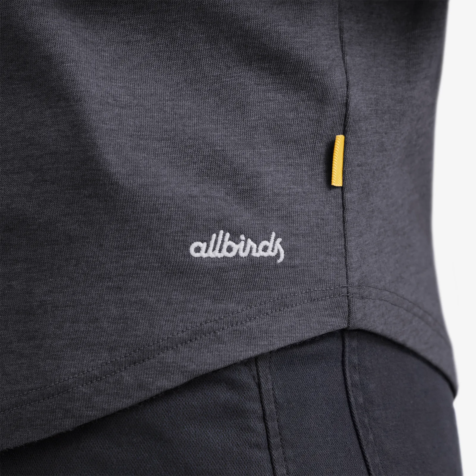 Women's Soft Merino Long Sleeve Tee - Natural Black sold by allbirds product image thumbnail 4