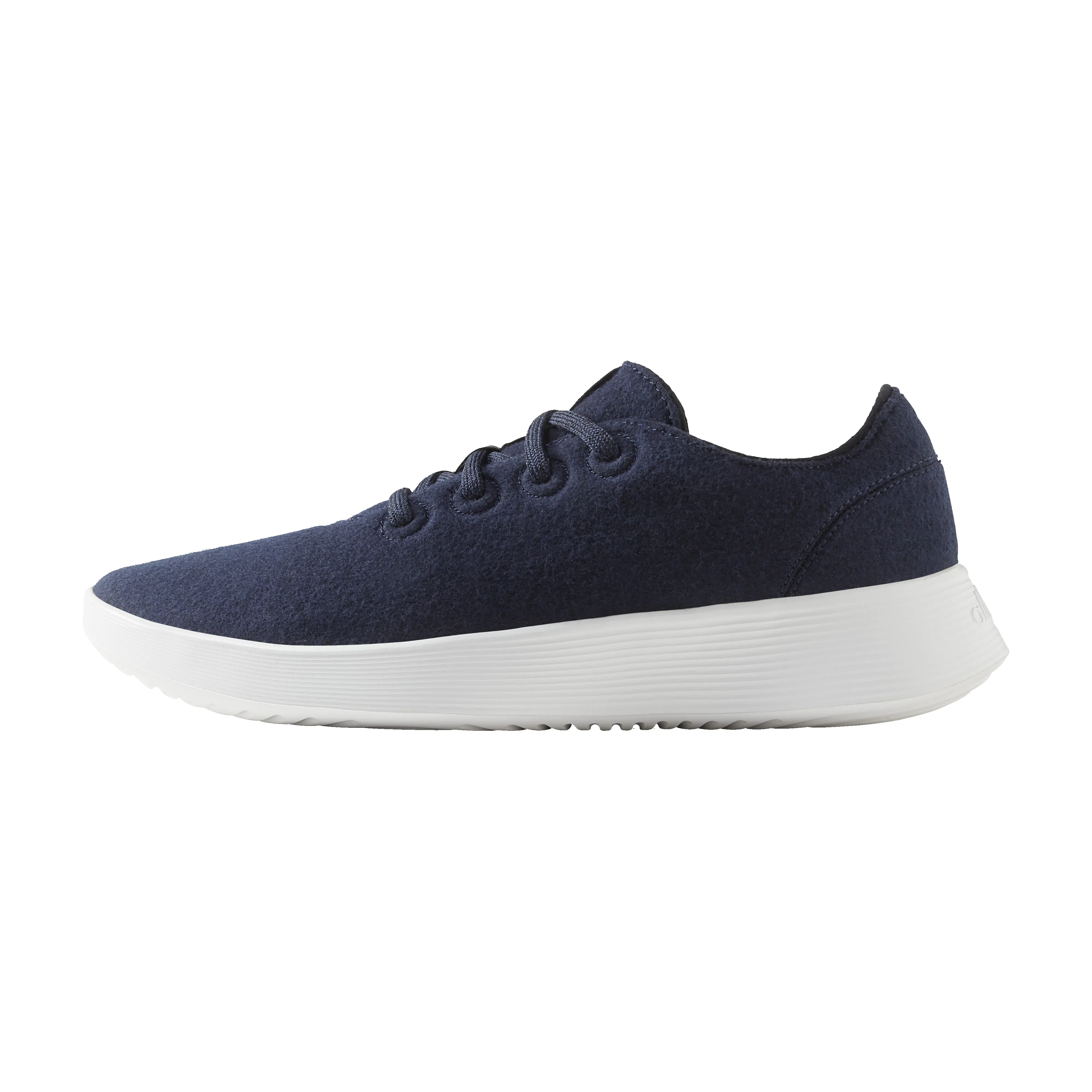 Men's Wool Runner Go - Deep Navy (Blizzard Sole) sold by allbirds