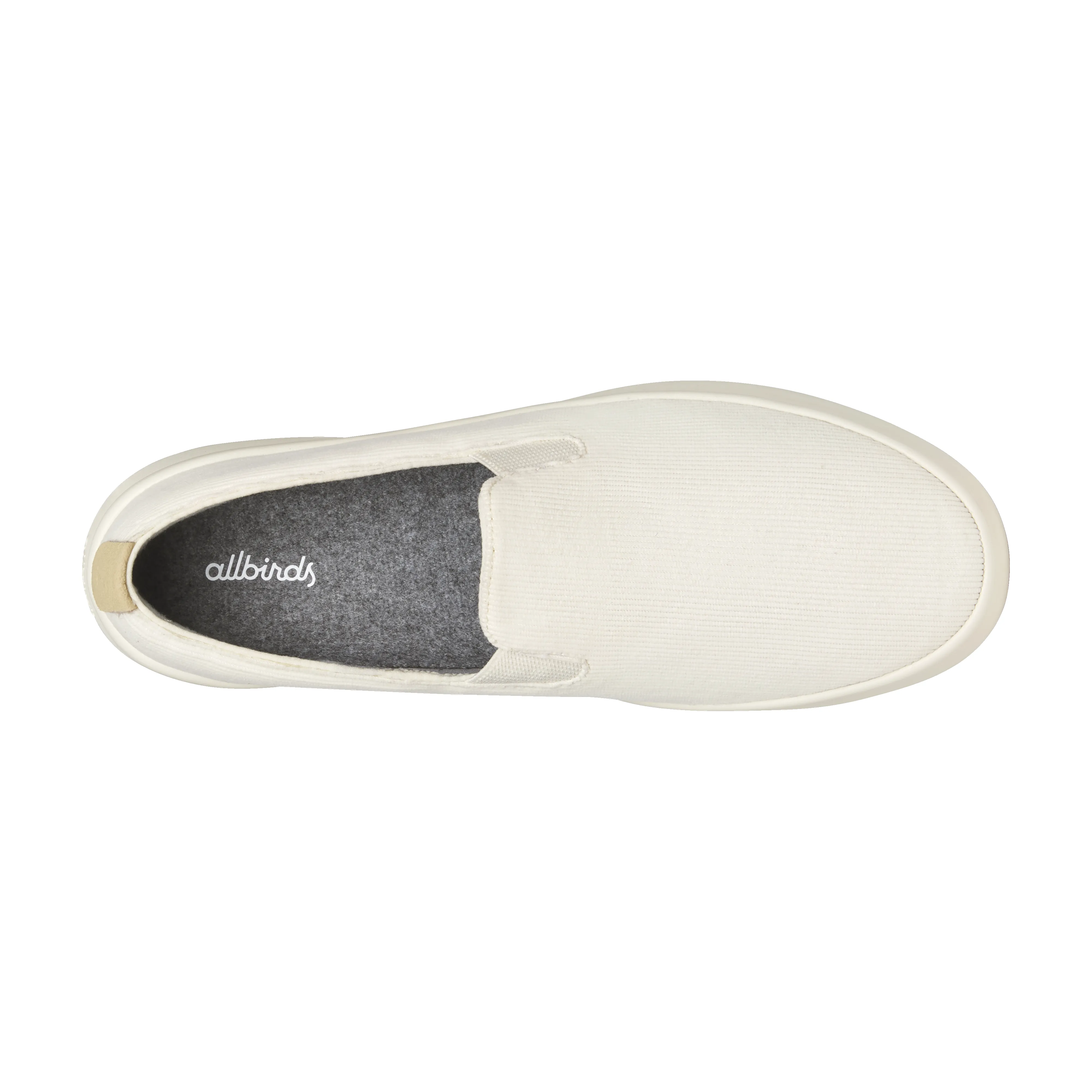 Women's Cruiser Slip On Corduroy - Stony Cream (Stony Cream Sole) sold by allbirds product image thumbnail 3