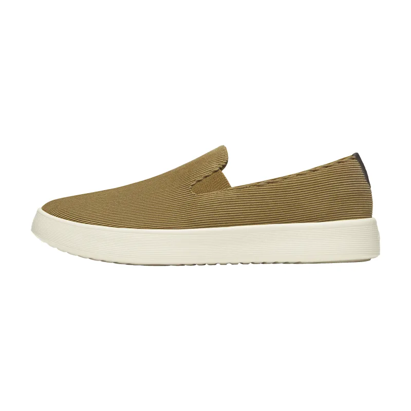 Women's Cruiser Slip On Corduroy - Dark Tan (Stony Cream Sole) sold by allbirds