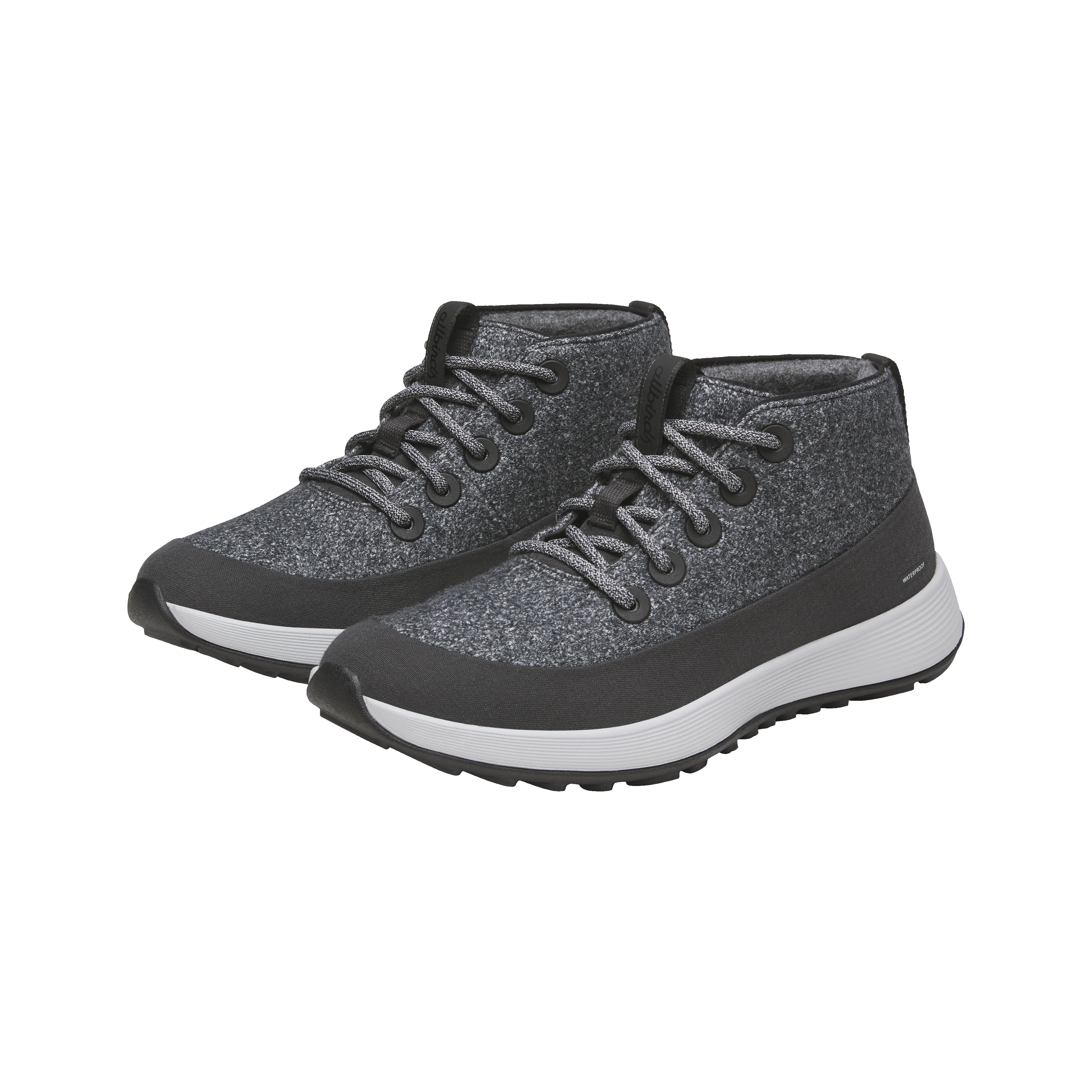 Women's Wool Runner NZ Mid Waterproof - Dark Grey (Light Grey Sole) sold by allbirds product image thumbnail 5