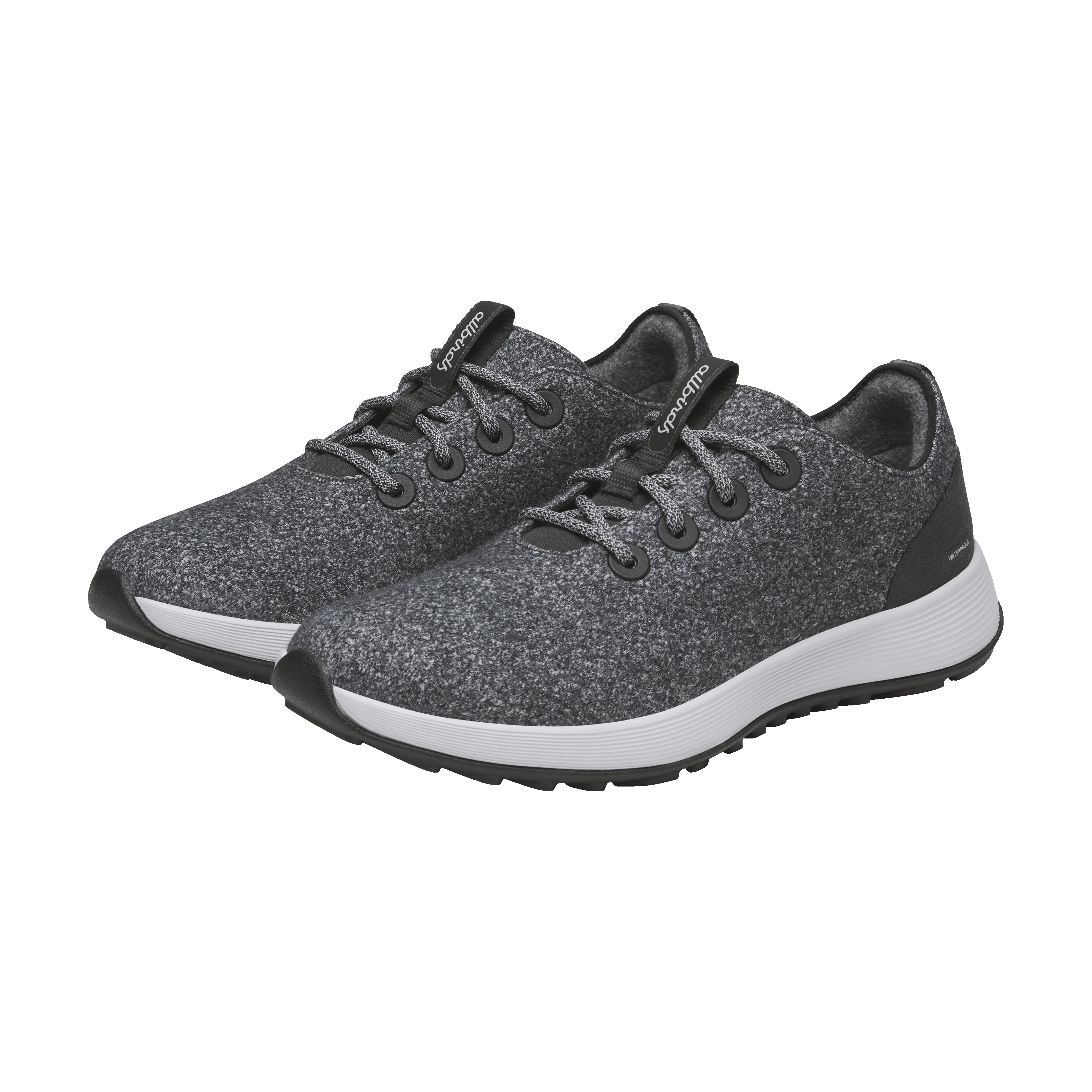 Women's Wool Runner NZ Waterproof - Dark Grey (Light Grey Sole) sold by allbirds product image thumbnail 5