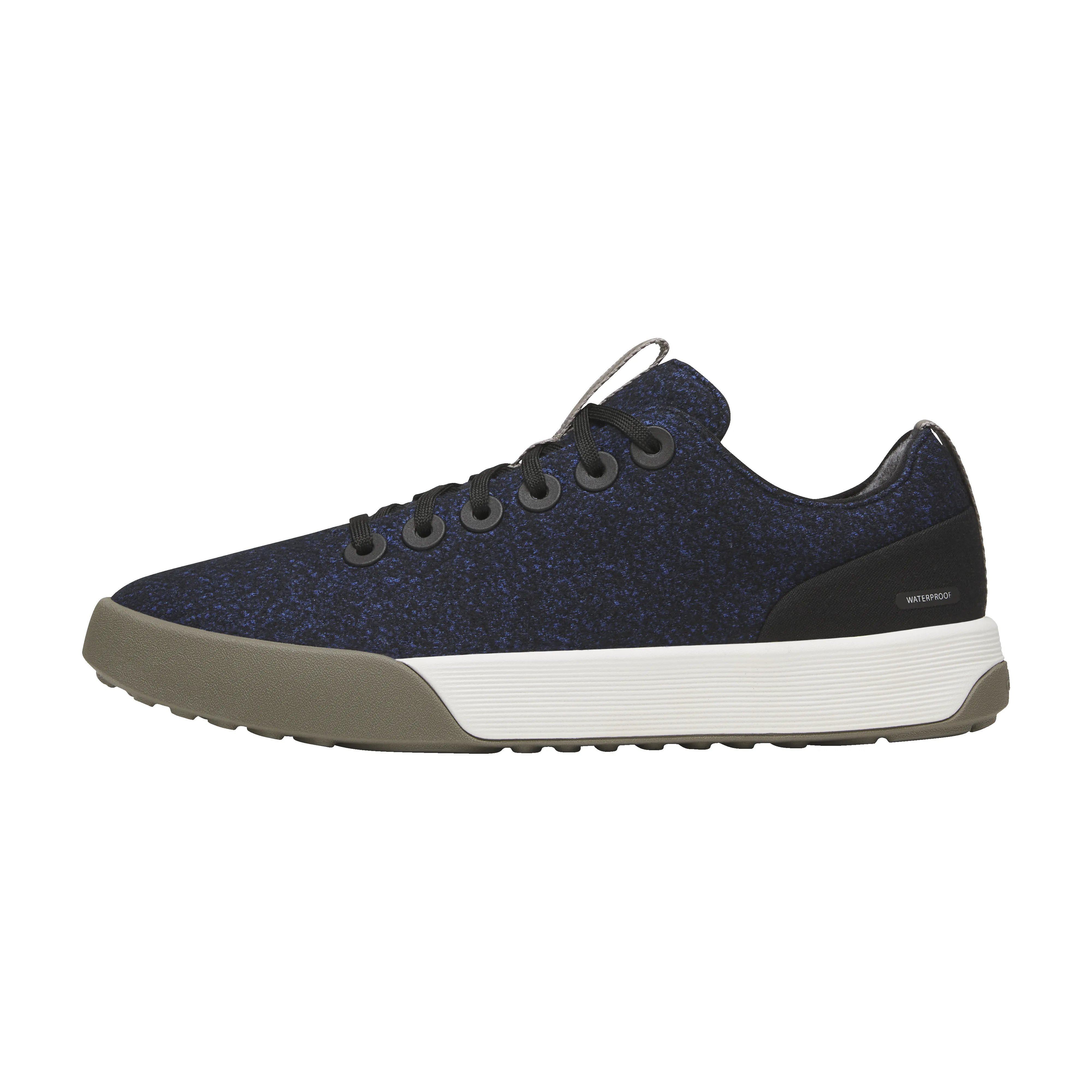 Women's Wool Cruiser Waterproof - Royal Blue/Natural Black (Barely Grey Sole) sold by allbirds