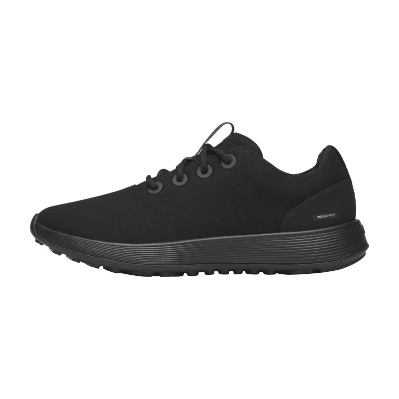 Men's Wool Runner NZ Waterproof - Natural Black (Natural Black Sole) sold by allbirds