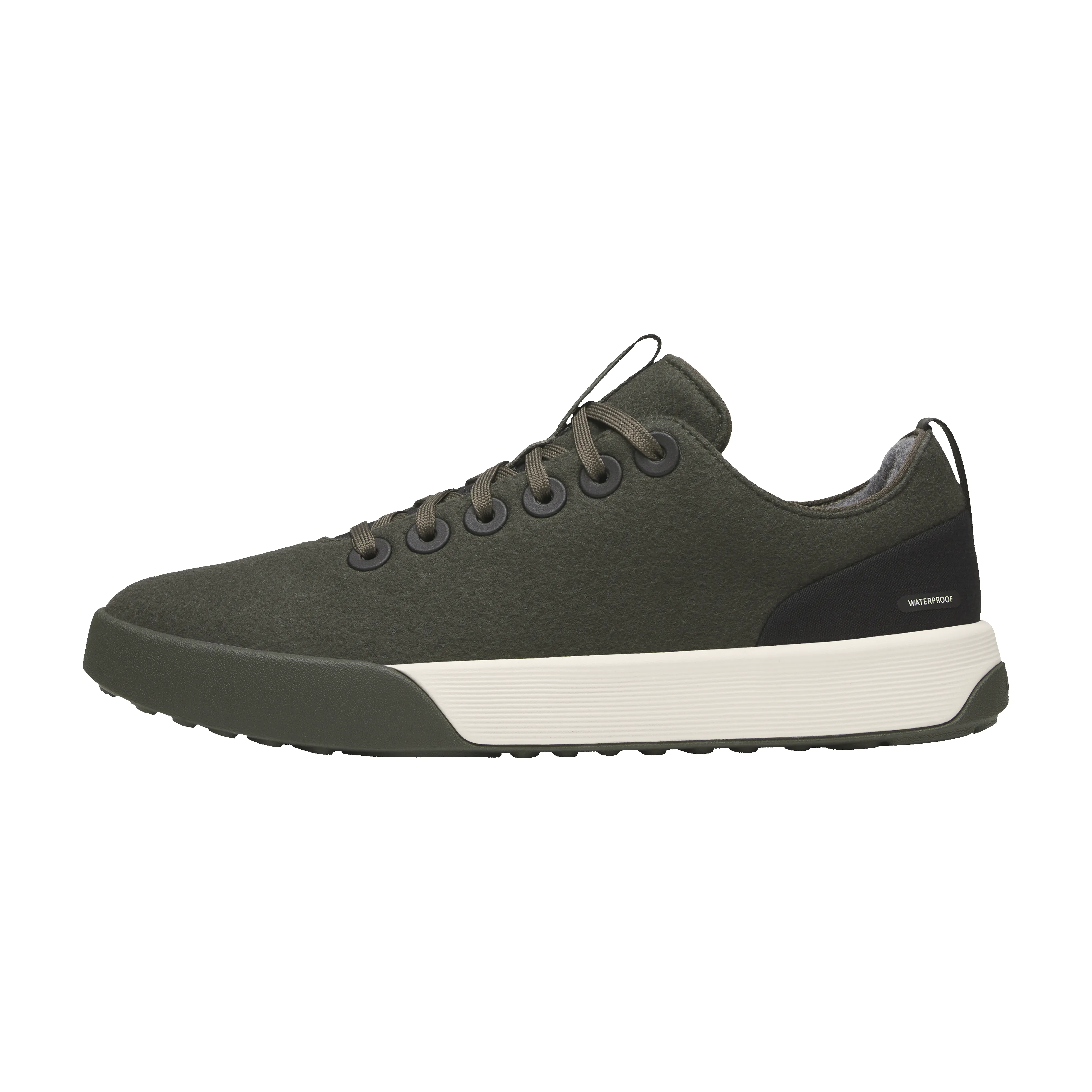 Women's Wool Cruiser Waterproof - Dark Jungle (Stony Cream Sole) sold by allbirds