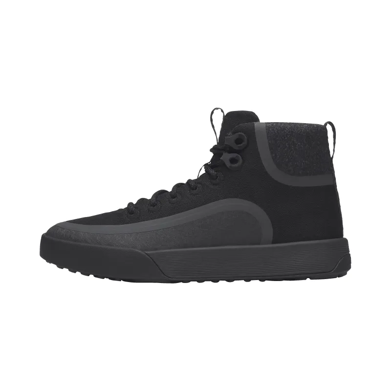 Women's Cruiser Mid Explore - Natural Black (Dark Grey Sole) sold by allbirds