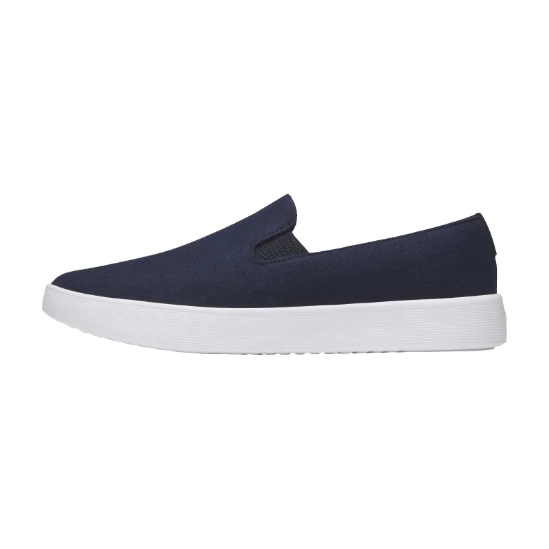 Women's Wool Cruiser Slip On - Dark Navy (Blizzard Sole) sold by allbirds