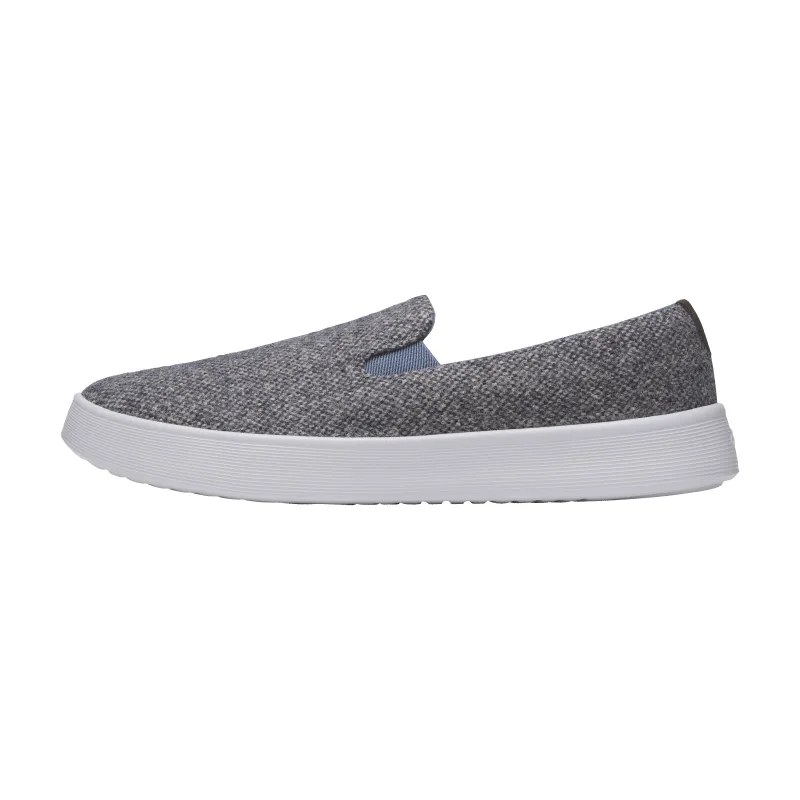 Women's Cruiser Slip On Tweed - Hazy Indigo (Light Grey Sole) sold by allbirds
