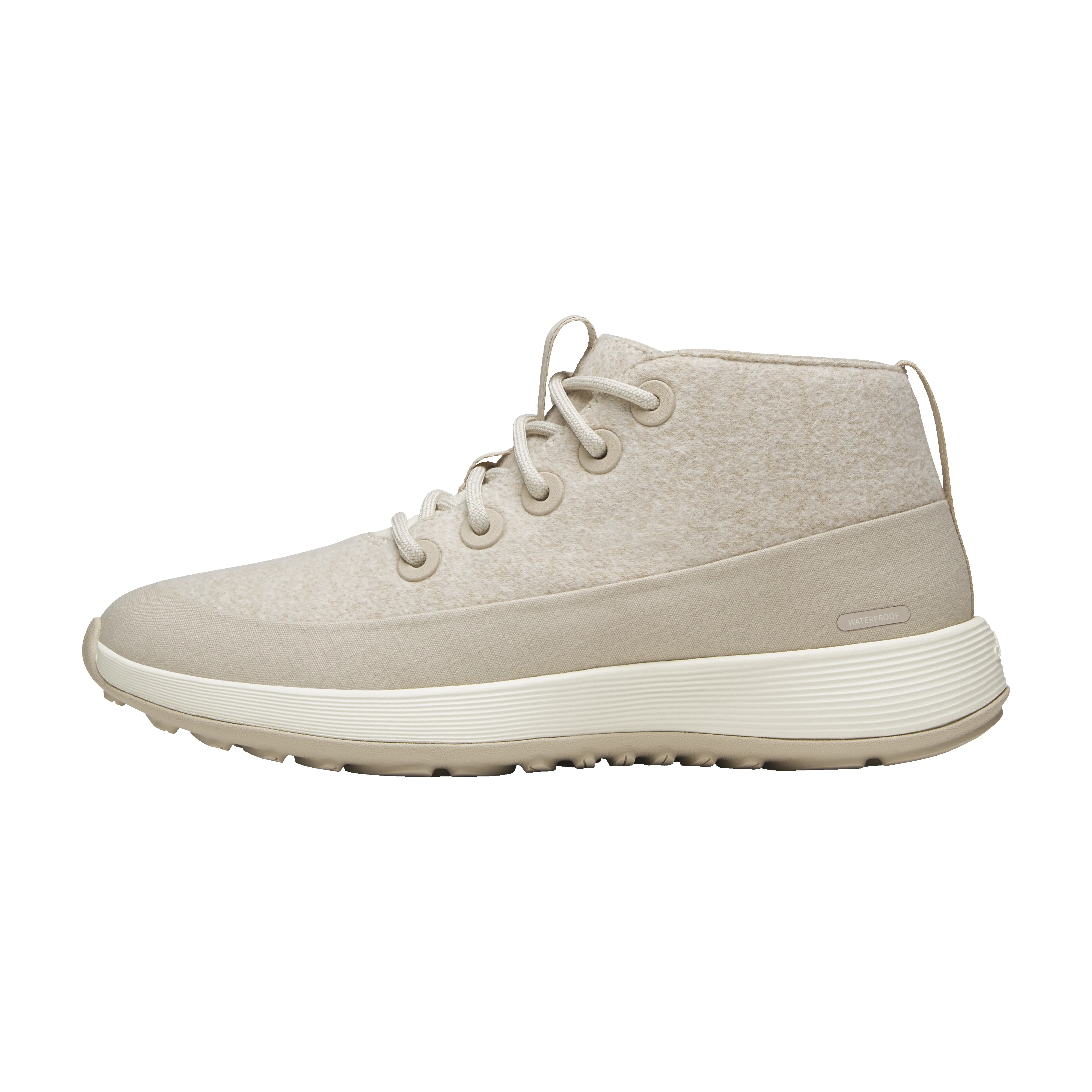 Women's Wool Runner NZ Mid Waterproof - Stony Cream/Rugged Beige (Stony Cream Sole) sold by allbirds