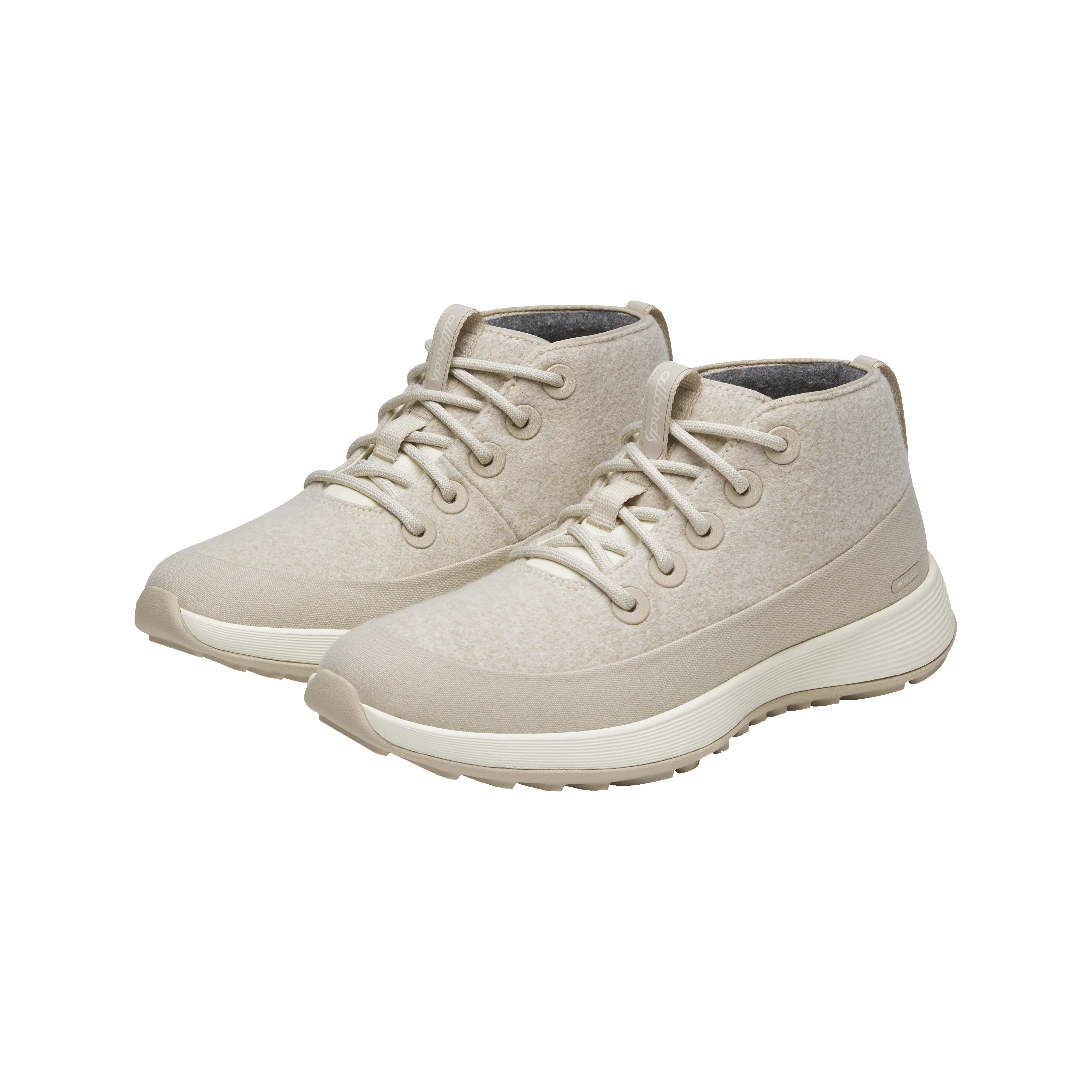 Men's Wool Runner NZ Mid Waterproof - Stony Cream/Rugged Beige (Stony Cream Sole) sold by allbirds product image thumbnail 5