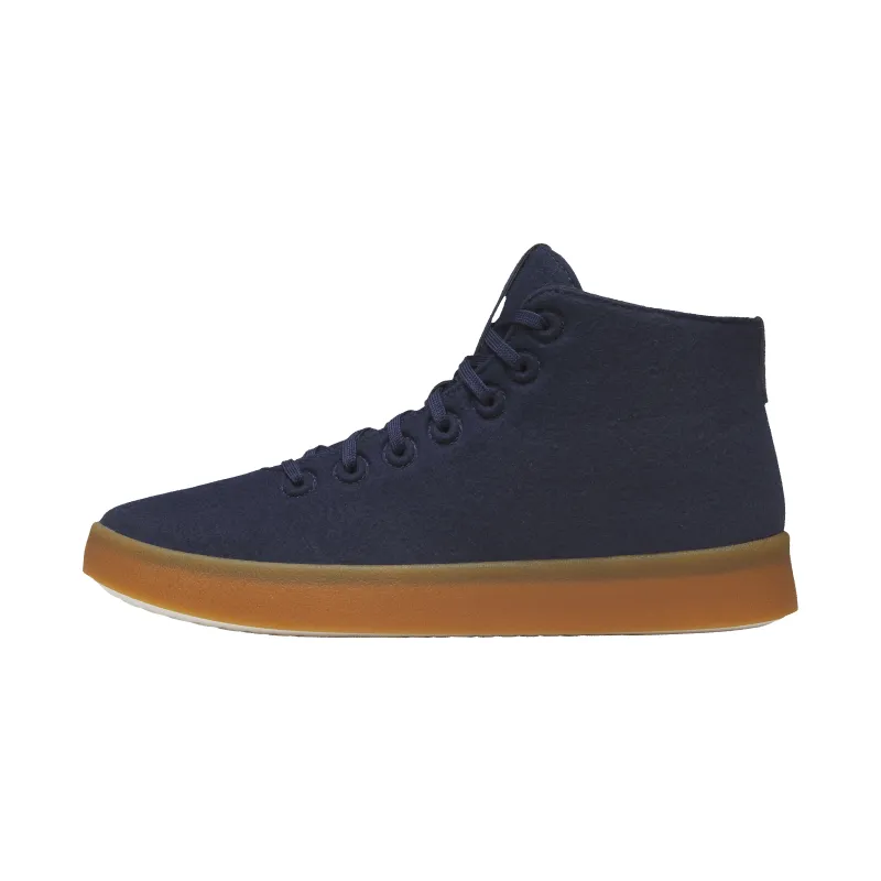 Women's Wool Cruiser Mid Select - Deep Navy (Gum Sole) sold by allbirds