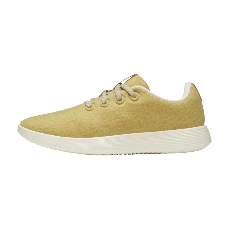 Women's Wool Runner NZ - Luxe Gold (Stony Cream Sole) sold by allbirds