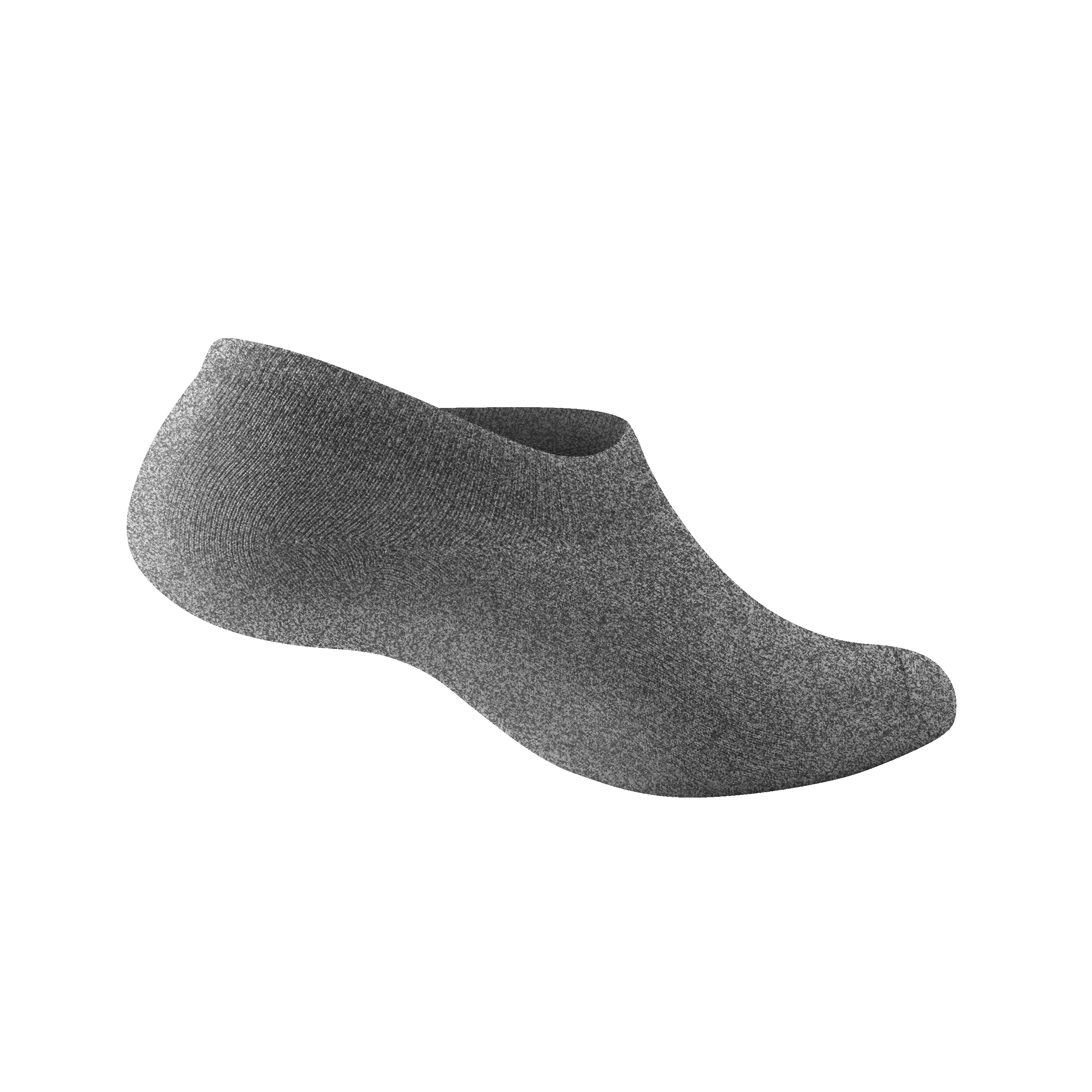 Anytime No Show Heel Grip Sock - Natural Grey Heather sold by allbirds product image thumbnail 2