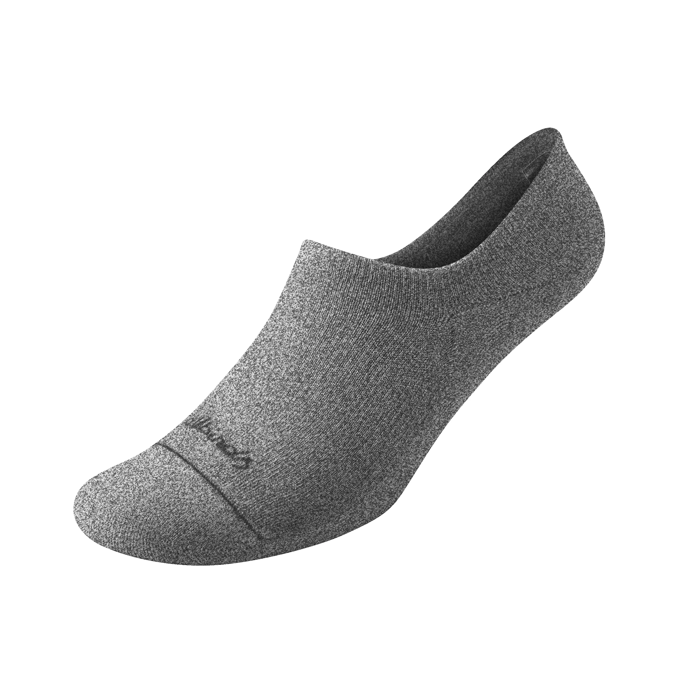 Anytime No Show Heel Grip Sock - Natural Grey Heather sold by allbirds