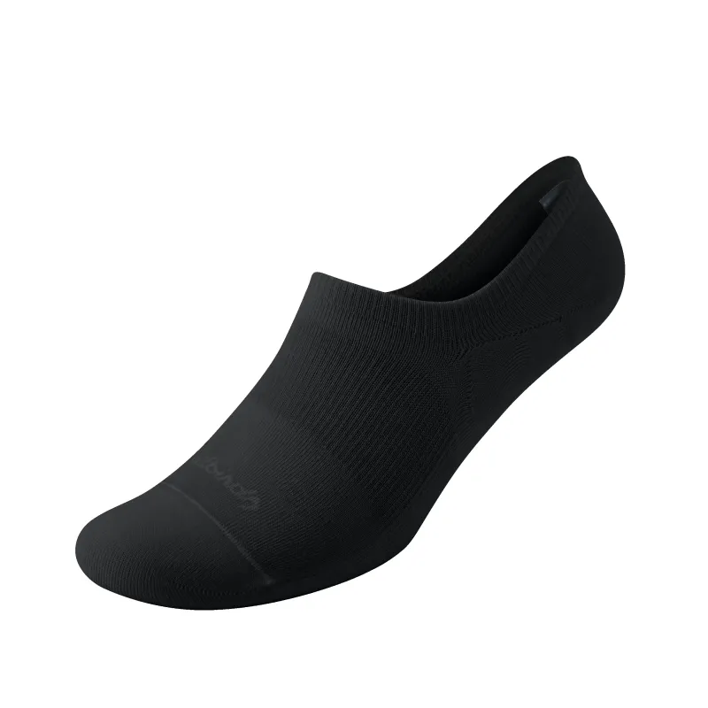 Anytime No Show Heel Grip Sock - Natural Black made by allbirds