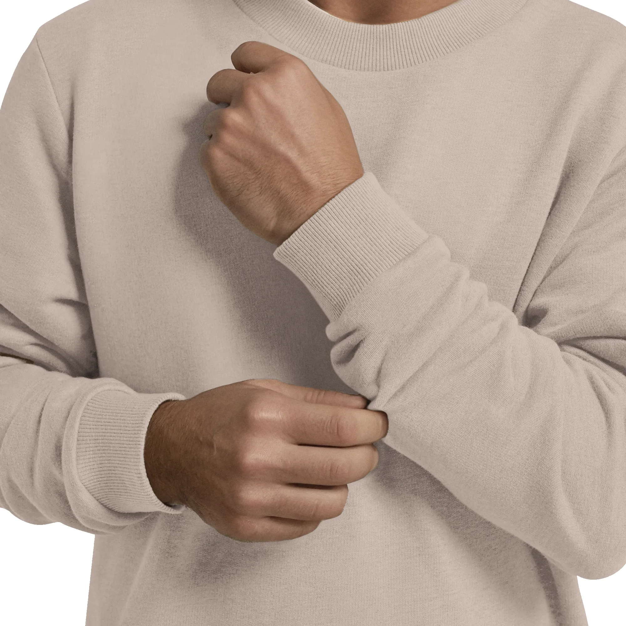 Men's Merino Blend Sweatshirt - Mushroom sold by allbirds product image thumbnail 4