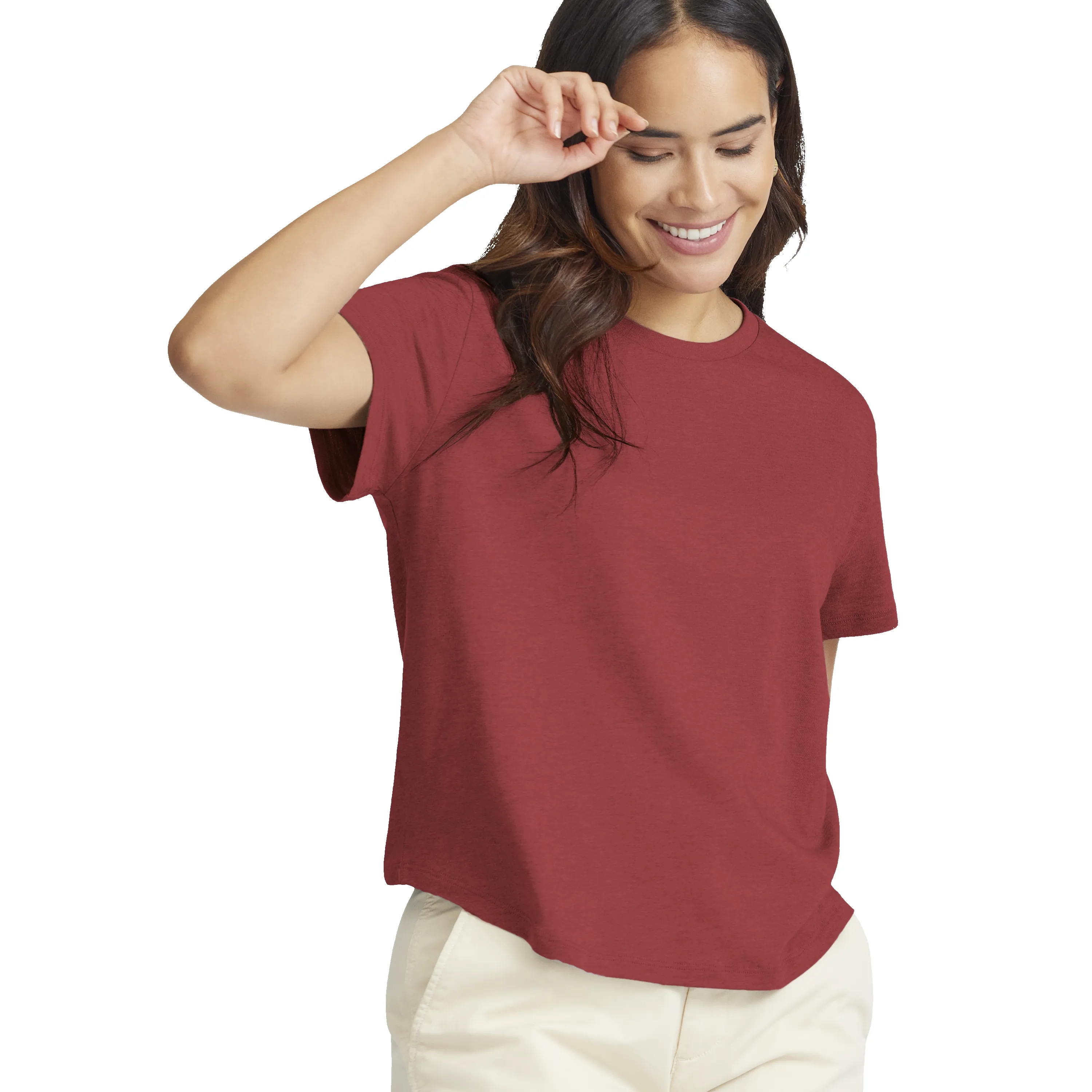 Women's Soft Merino Tee - Spice sold by allbirds product image thumbnail 3