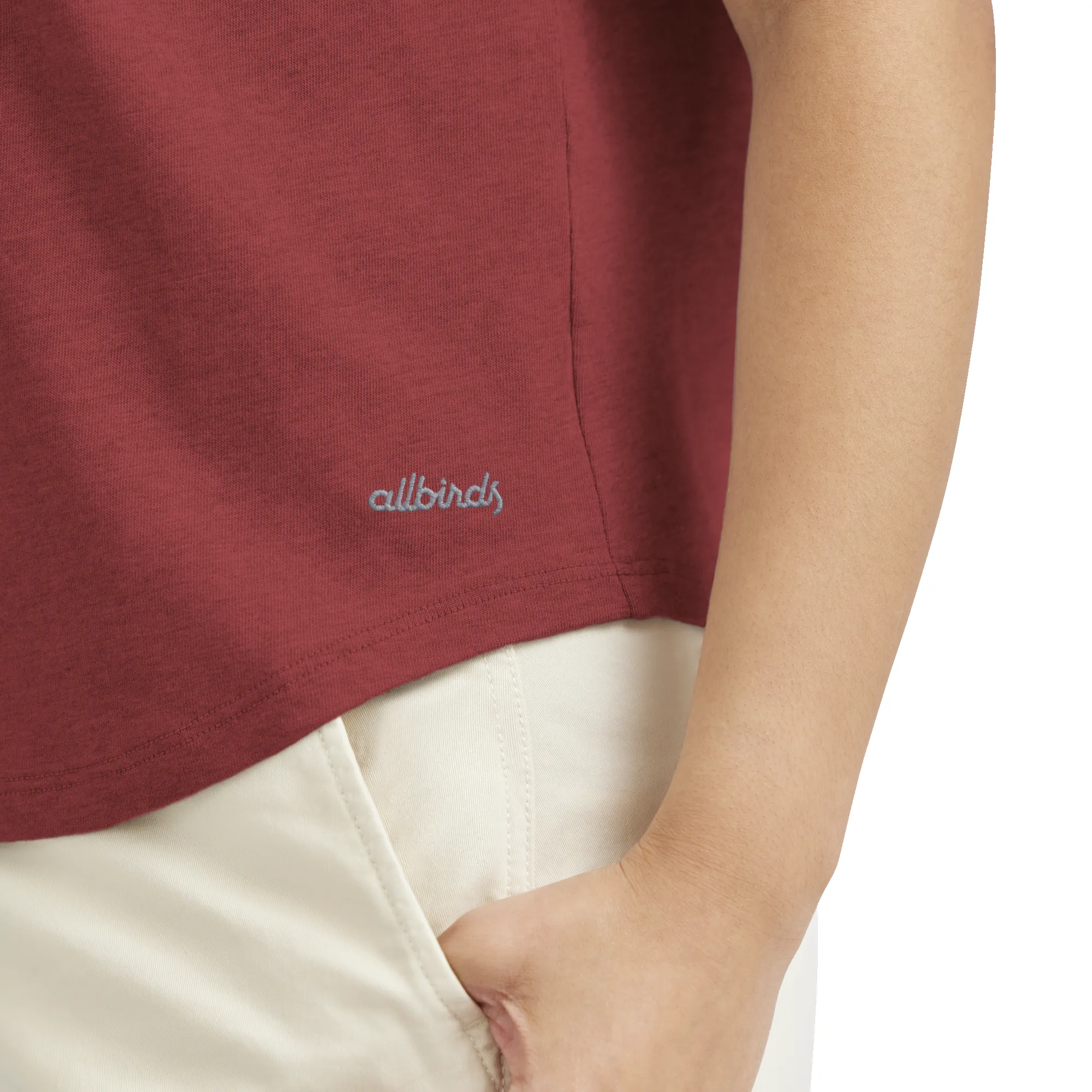 Women's Soft Merino Tee - Spice sold by allbirds product image thumbnail 4